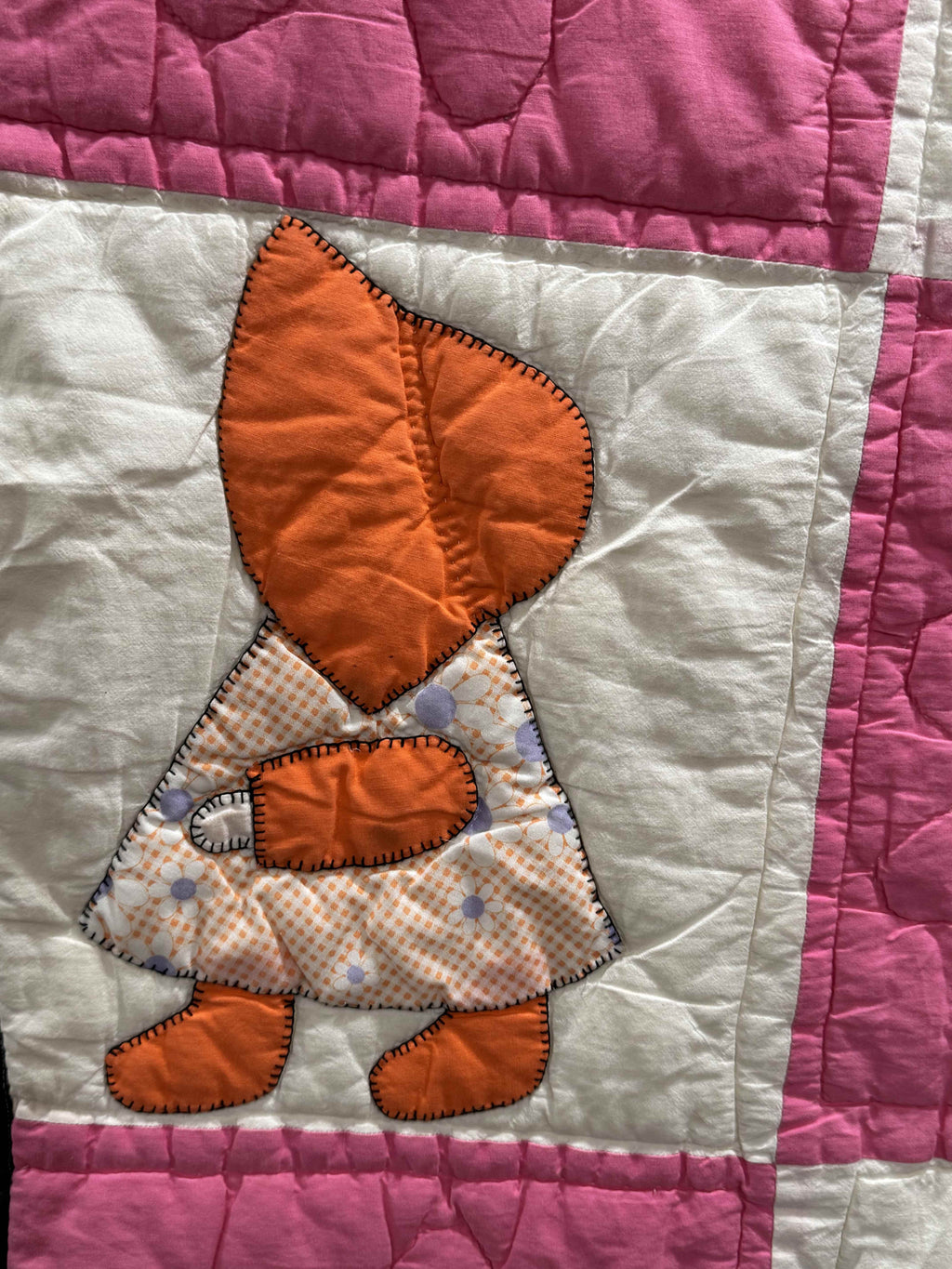 Vintage Sunbonnet Sue Quilt