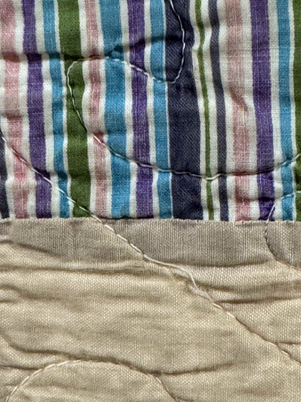 Vintage Four Patch Quilt
