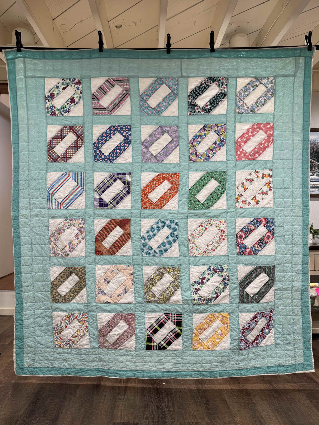 Vintage Chuck-A-Luck Variation Quilt