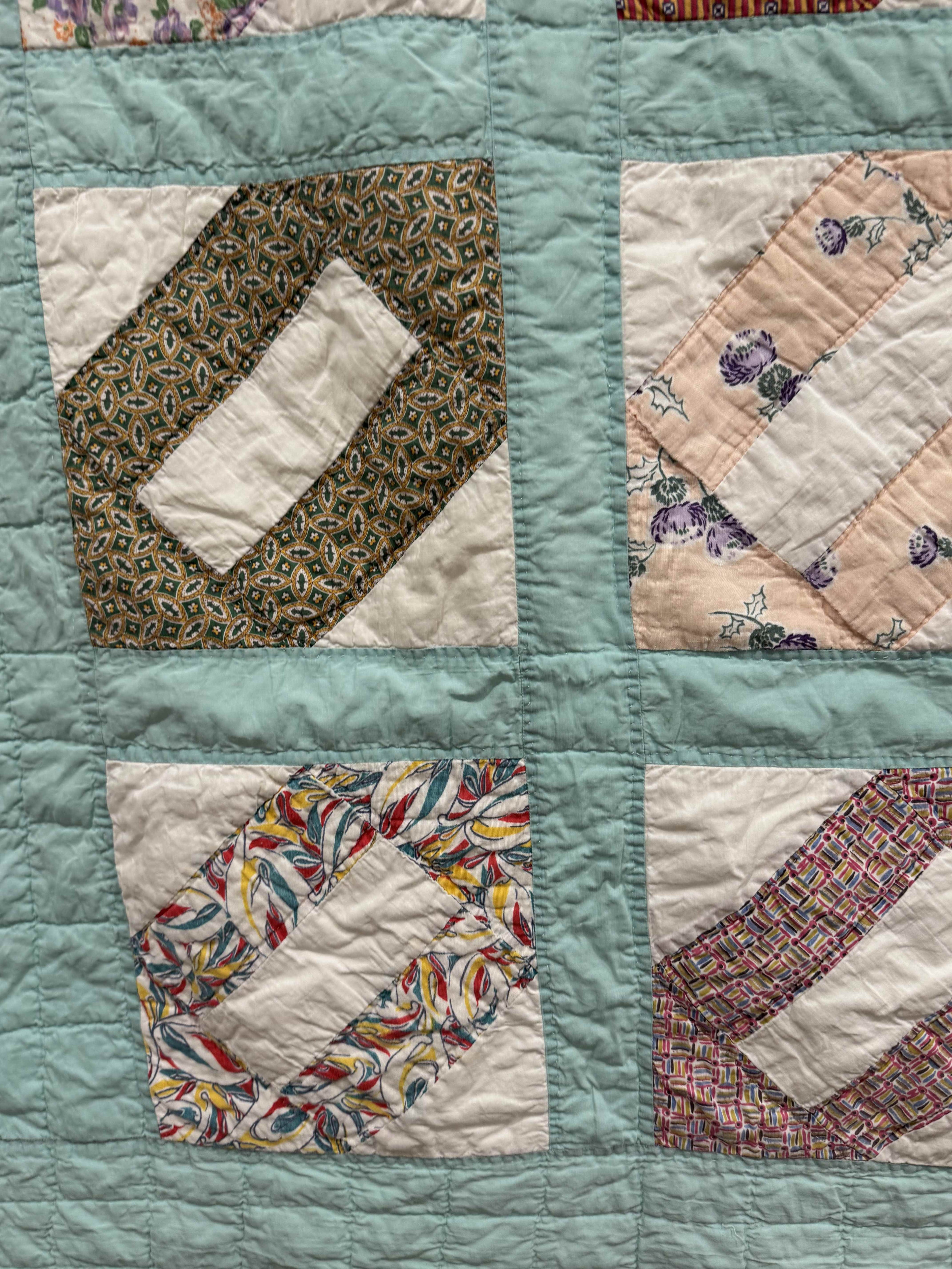 Vintage Chuck-A-Luck Variation Quilt