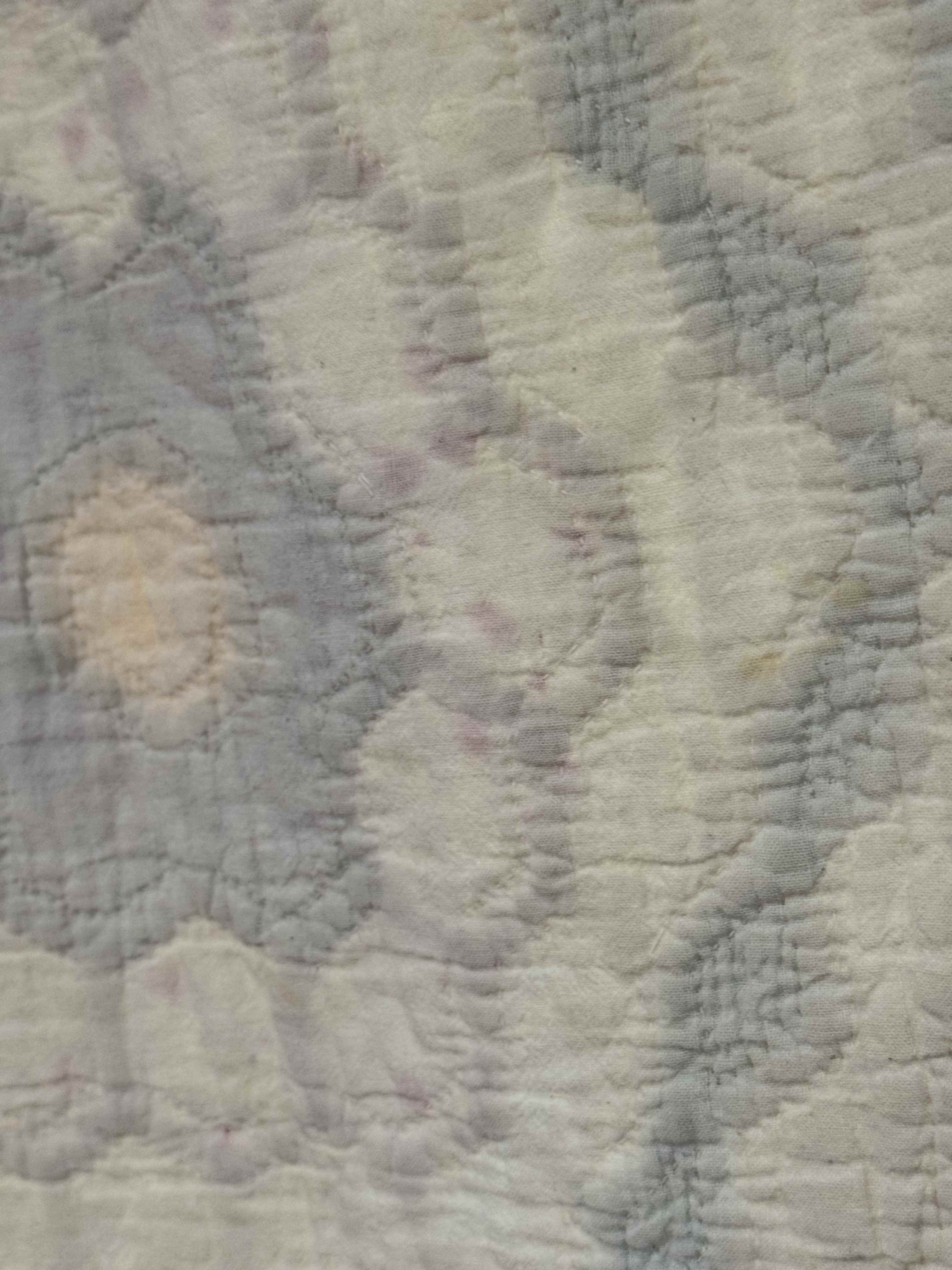 Vintage Grandmother's Flower Garden Quilt with Provenance