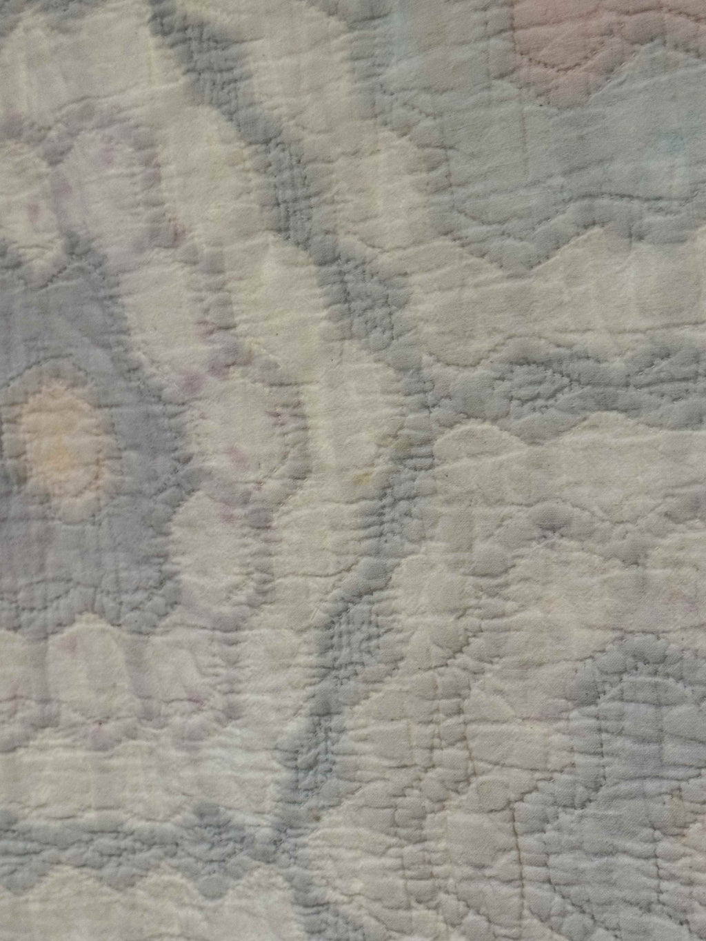 Vintage Grandmother's Flower Garden Quilt with Provenance
