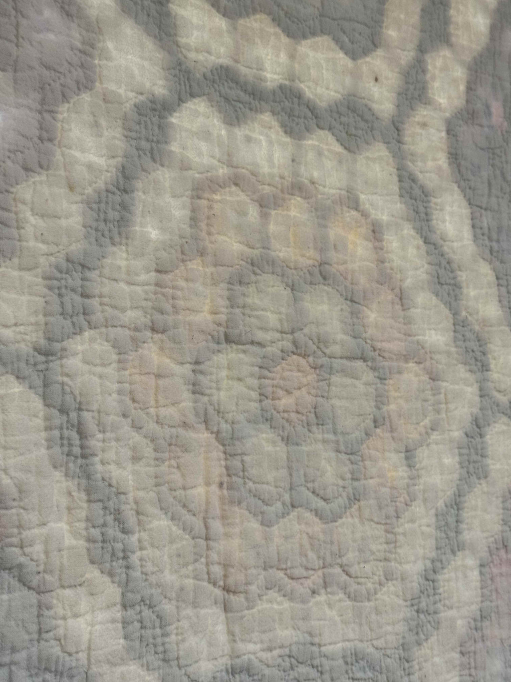 Vintage Grandmother's Flower Garden Quilt with Provenance