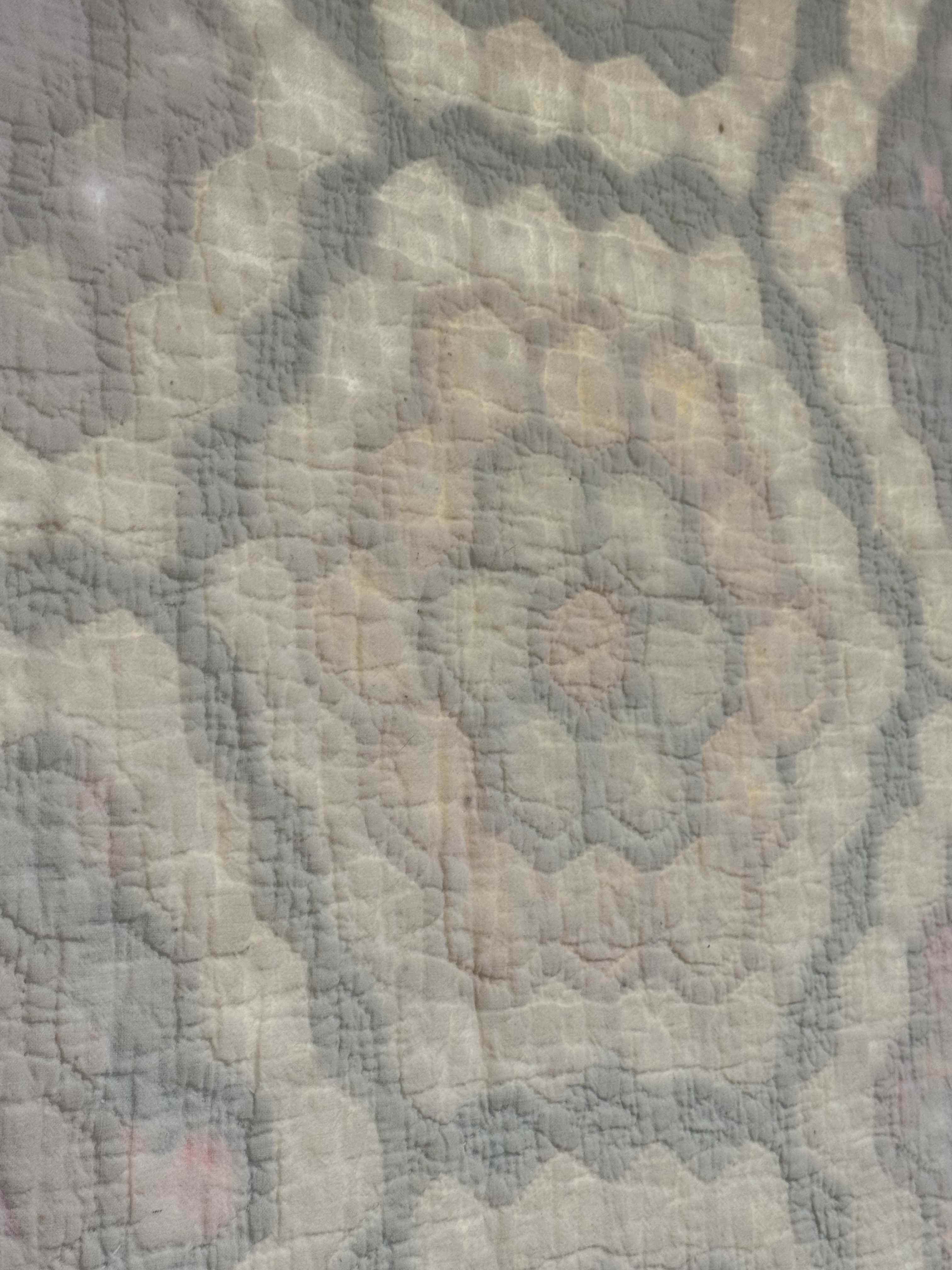Vintage Grandmother's Flower Garden Quilt with Provenance