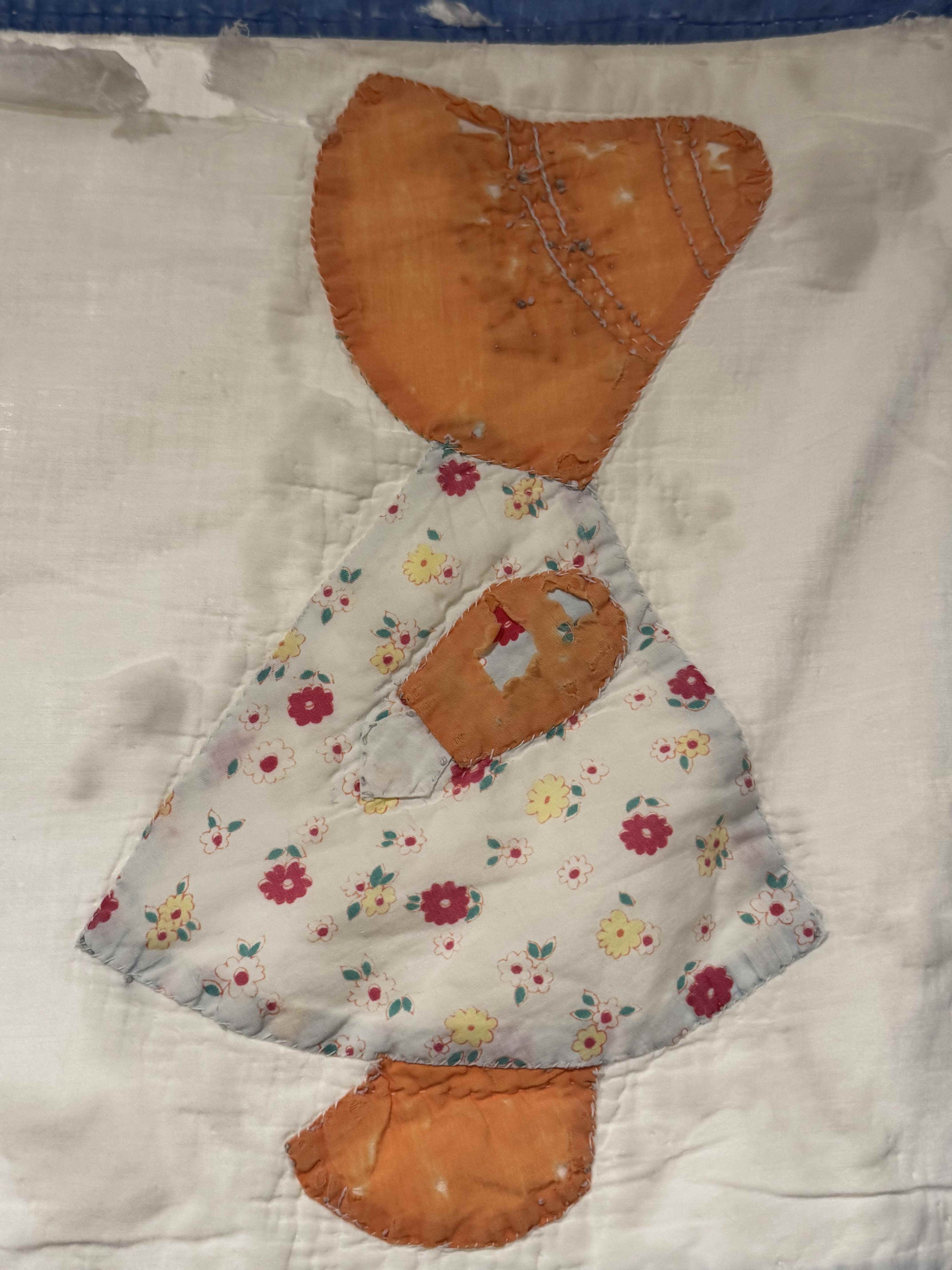 Vintage Sun Bonnet Sue Quilt