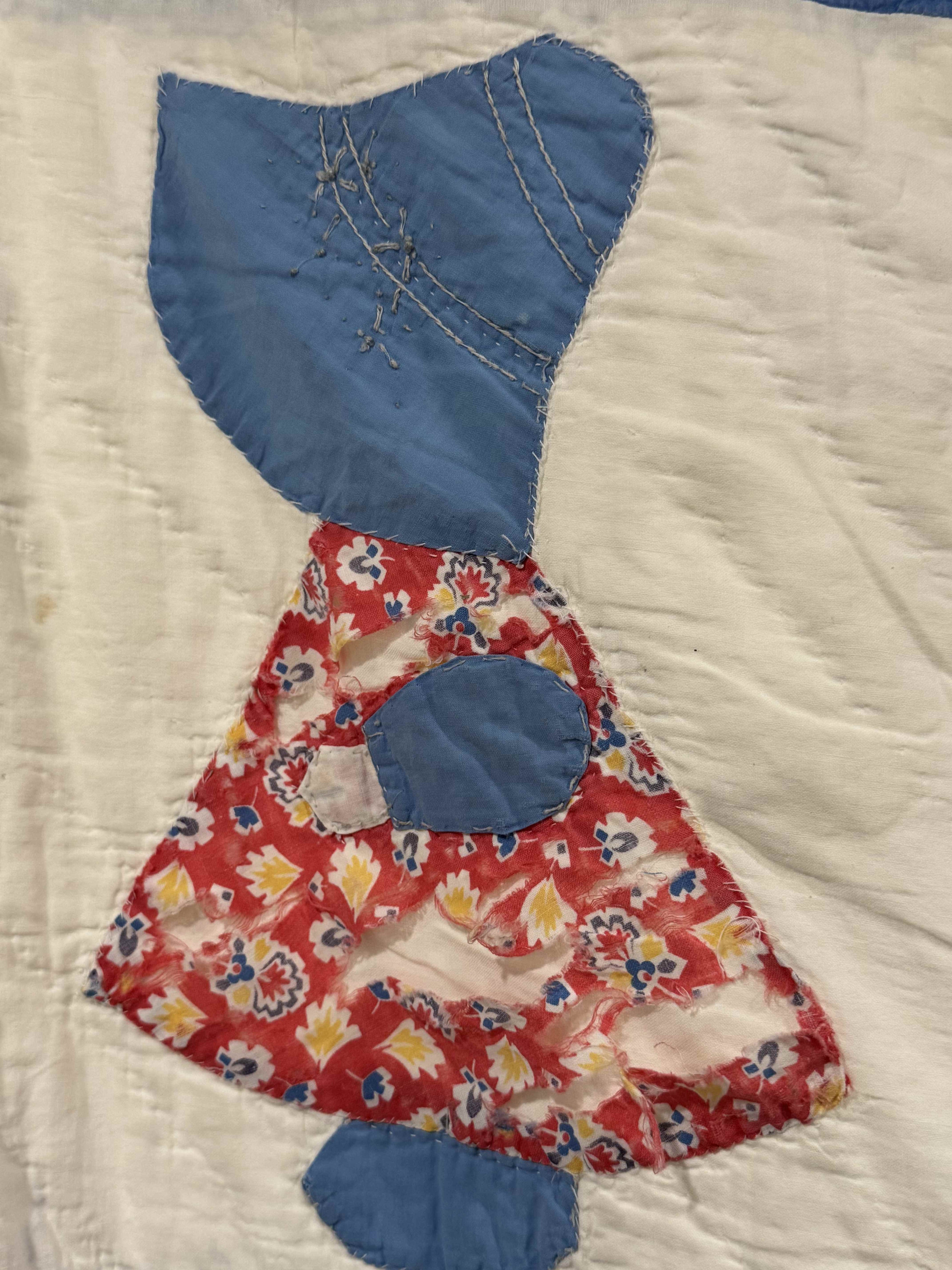 Vintage Sun Bonnet Sue Quilt