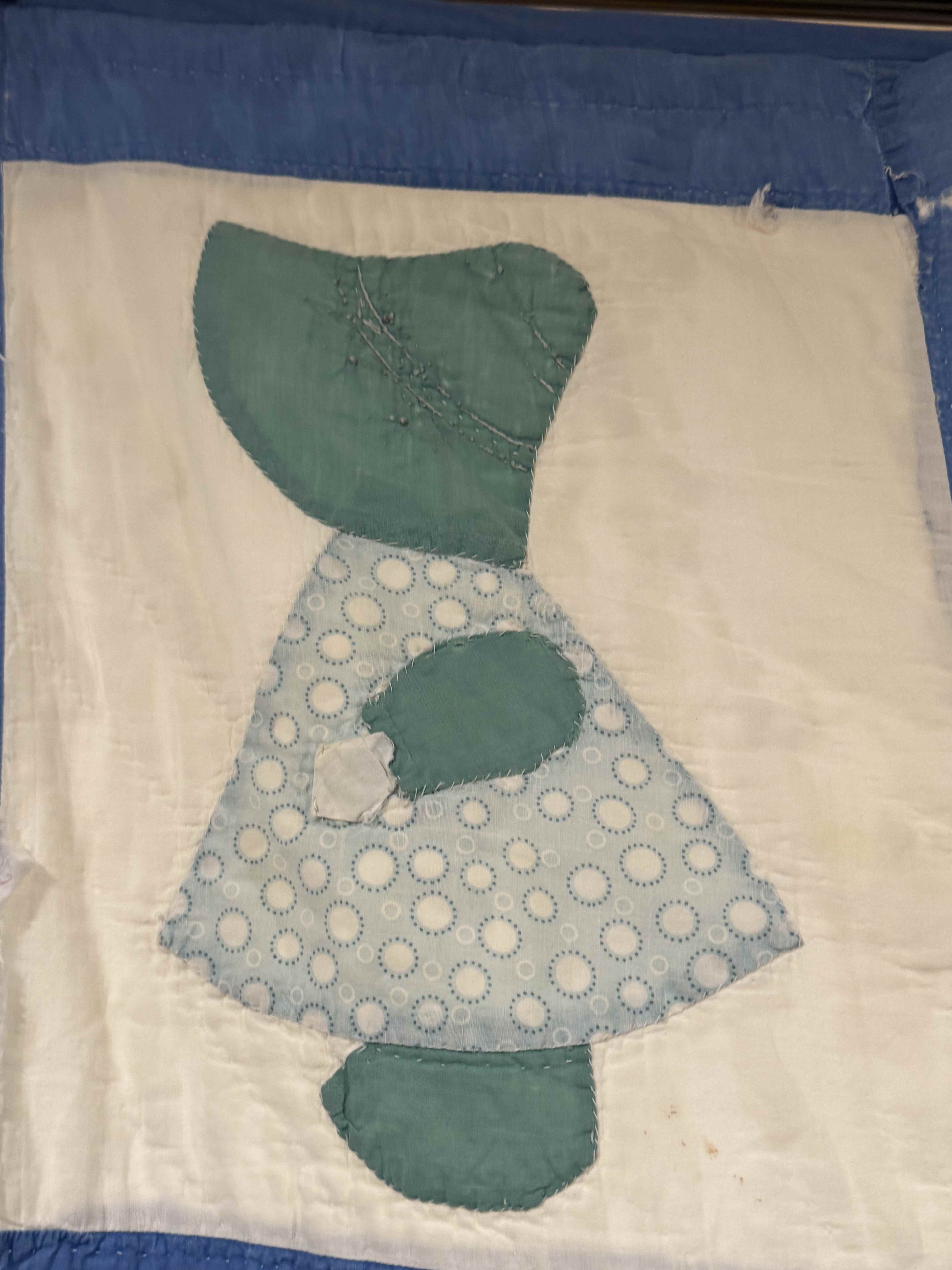 Vintage Sun Bonnet Sue Quilt