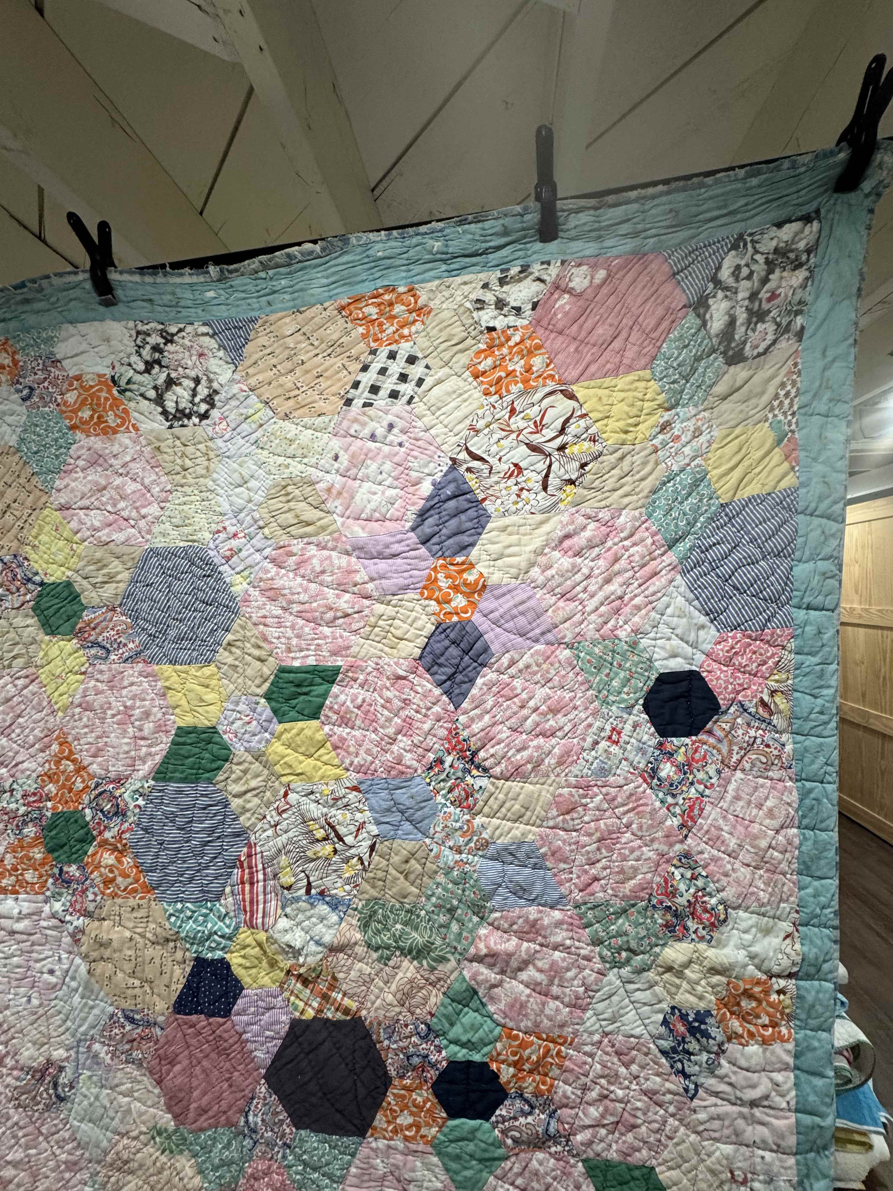Vintage Kansas City Star Flower Garden Quilt