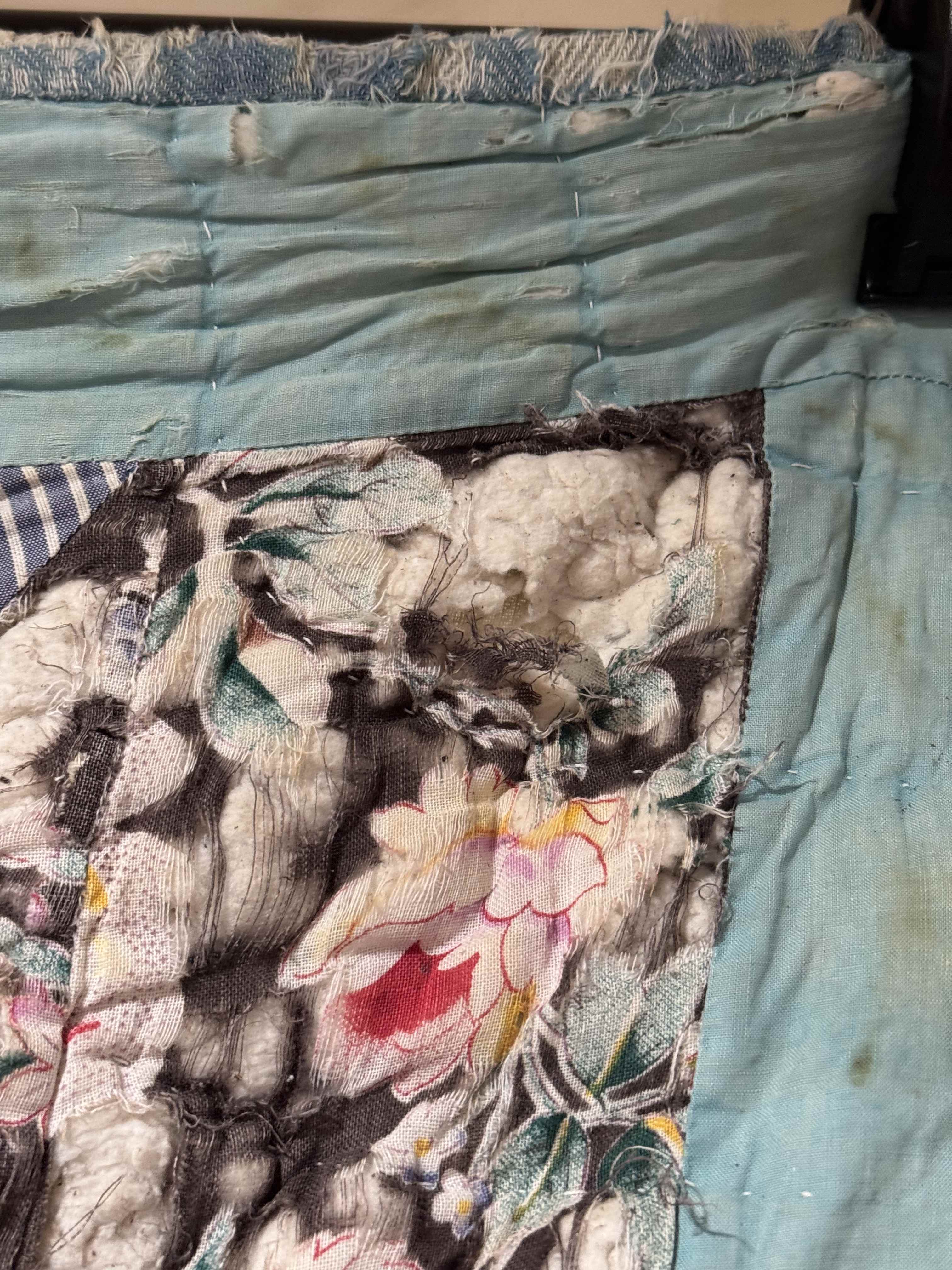 Vintage Kansas City Star Flower Garden Quilt