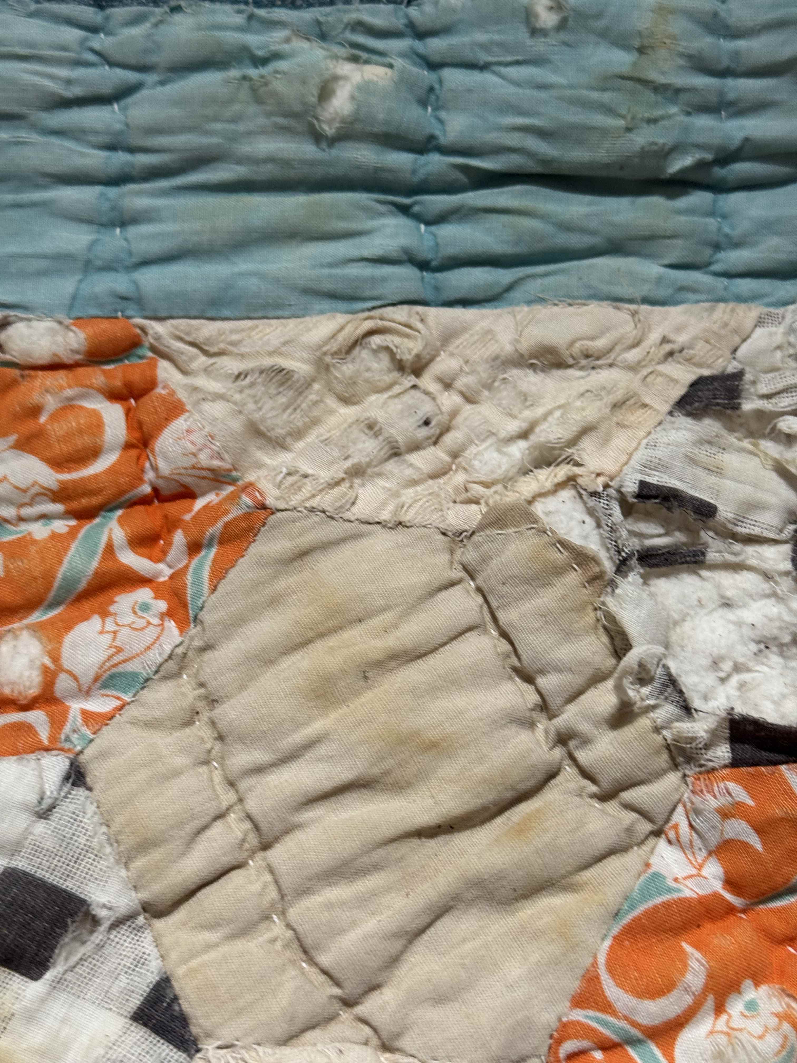 Vintage Kansas City Star Flower Garden Quilt