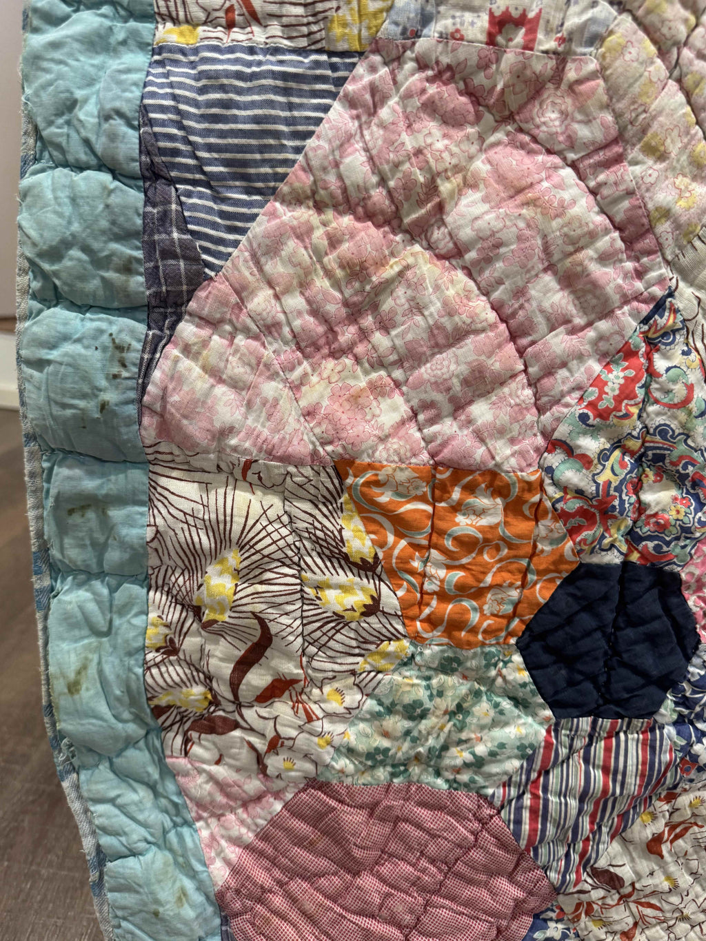 Vintage Kansas City Star Flower Garden Quilt