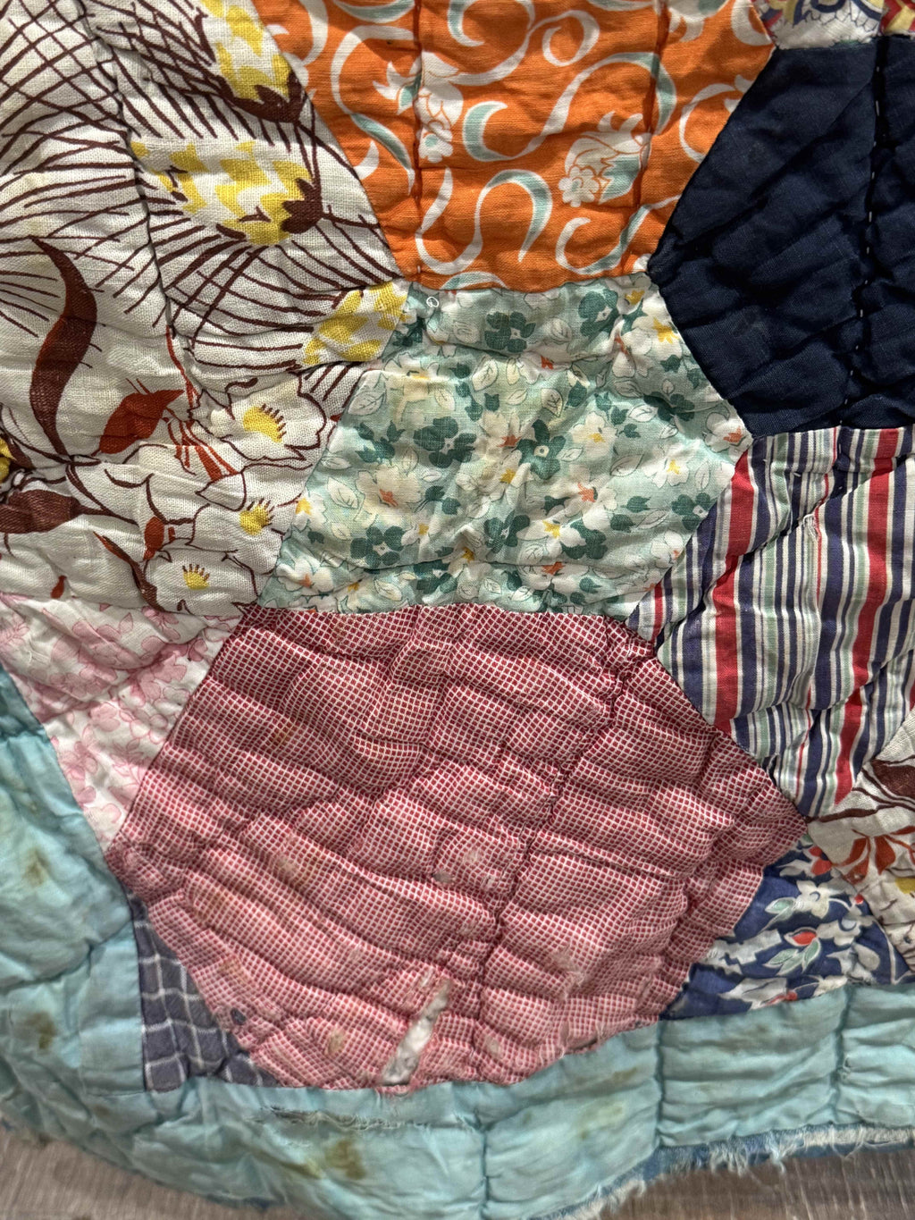 Vintage Kansas City Star Flower Garden Quilt