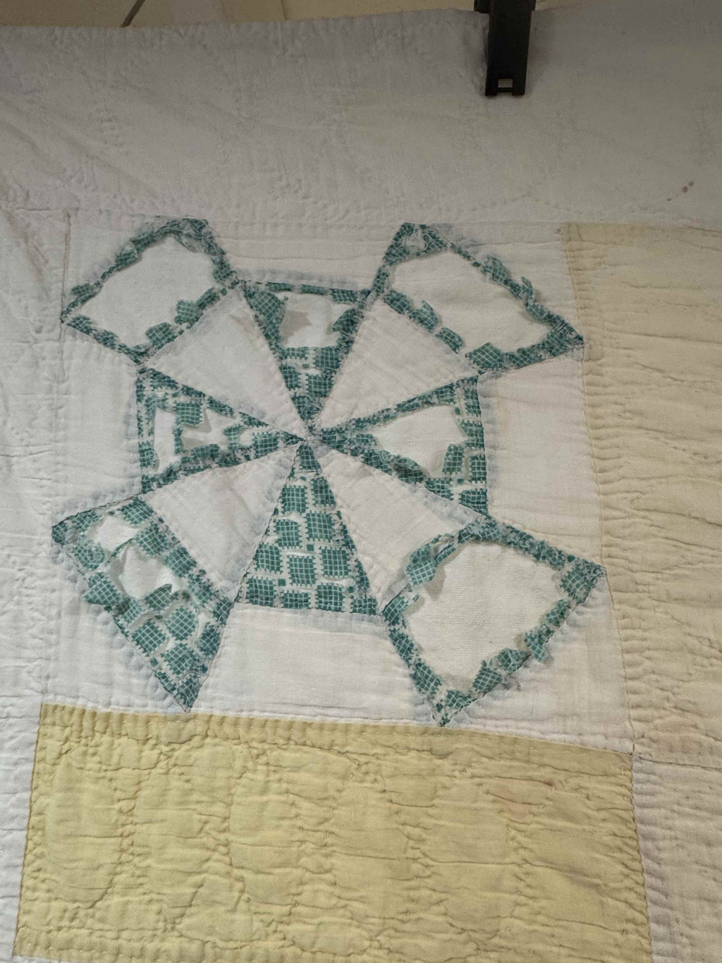 Vintage Quilt Amazing Windmill