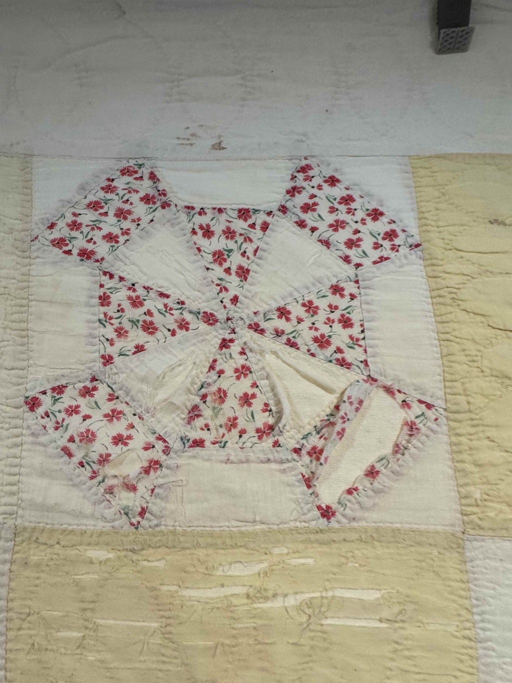 Vintage Quilt Amazing Windmill