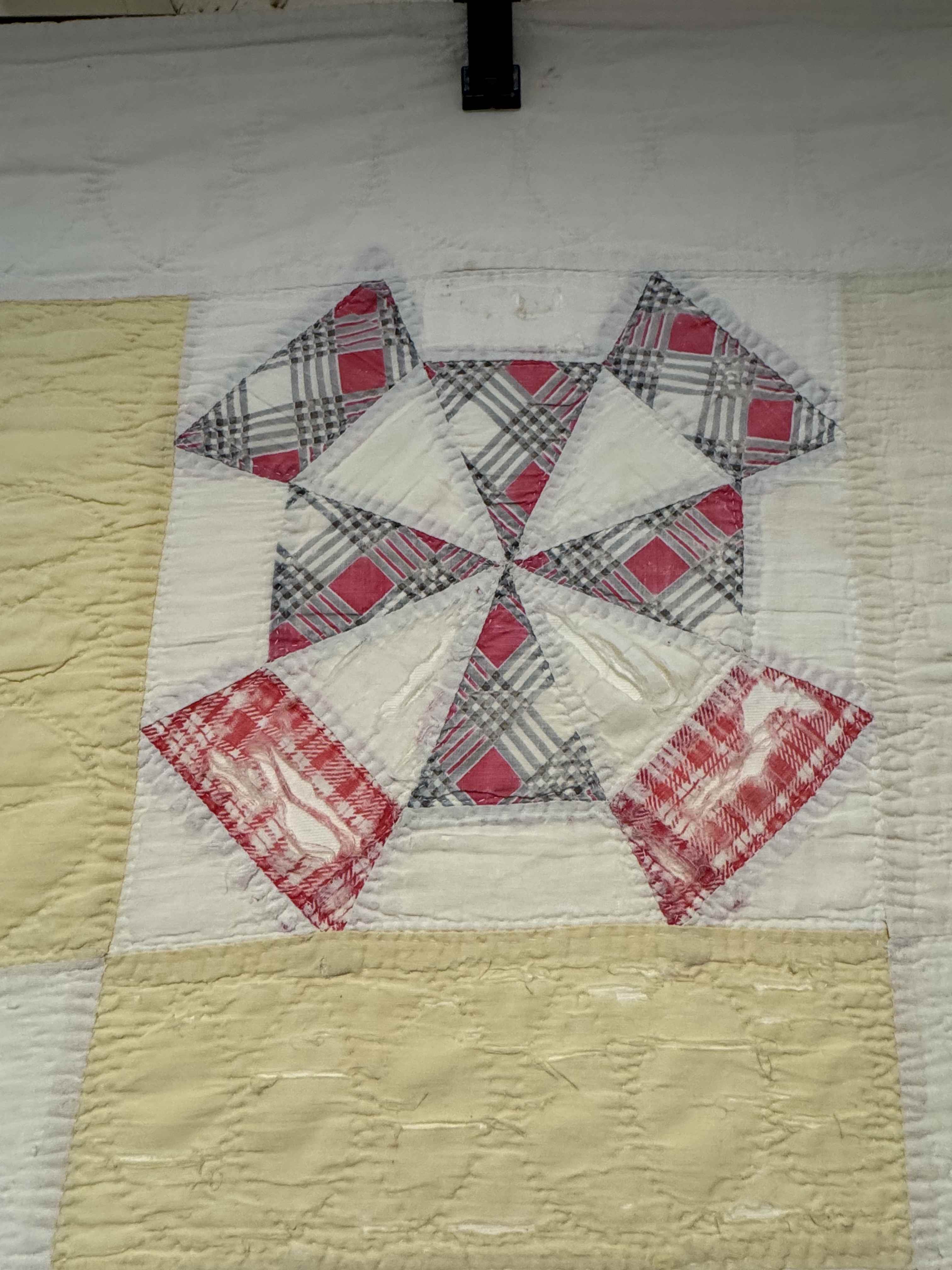 Vintage Quilt Amazing Windmill