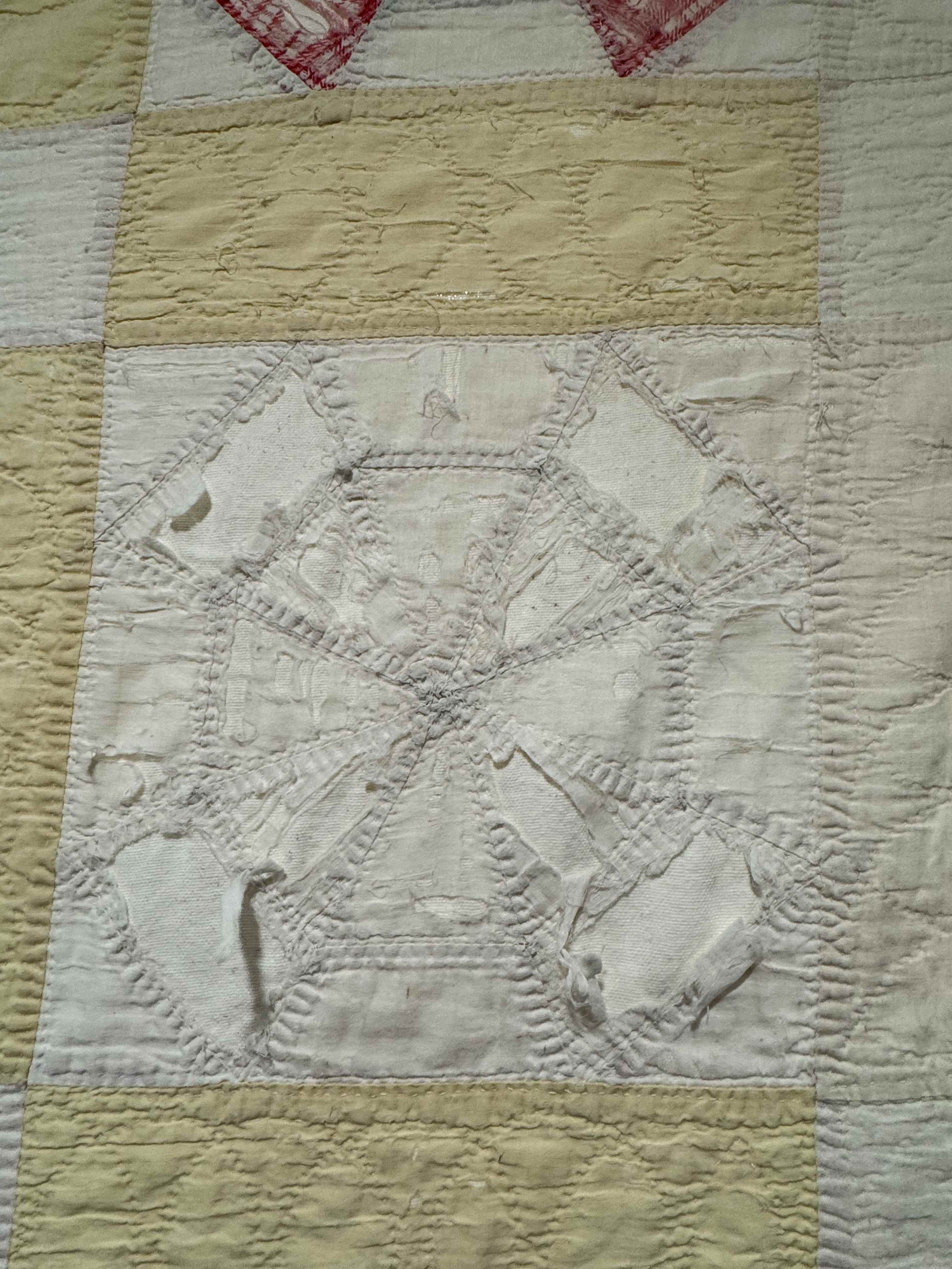 Vintage Quilt Amazing Windmill