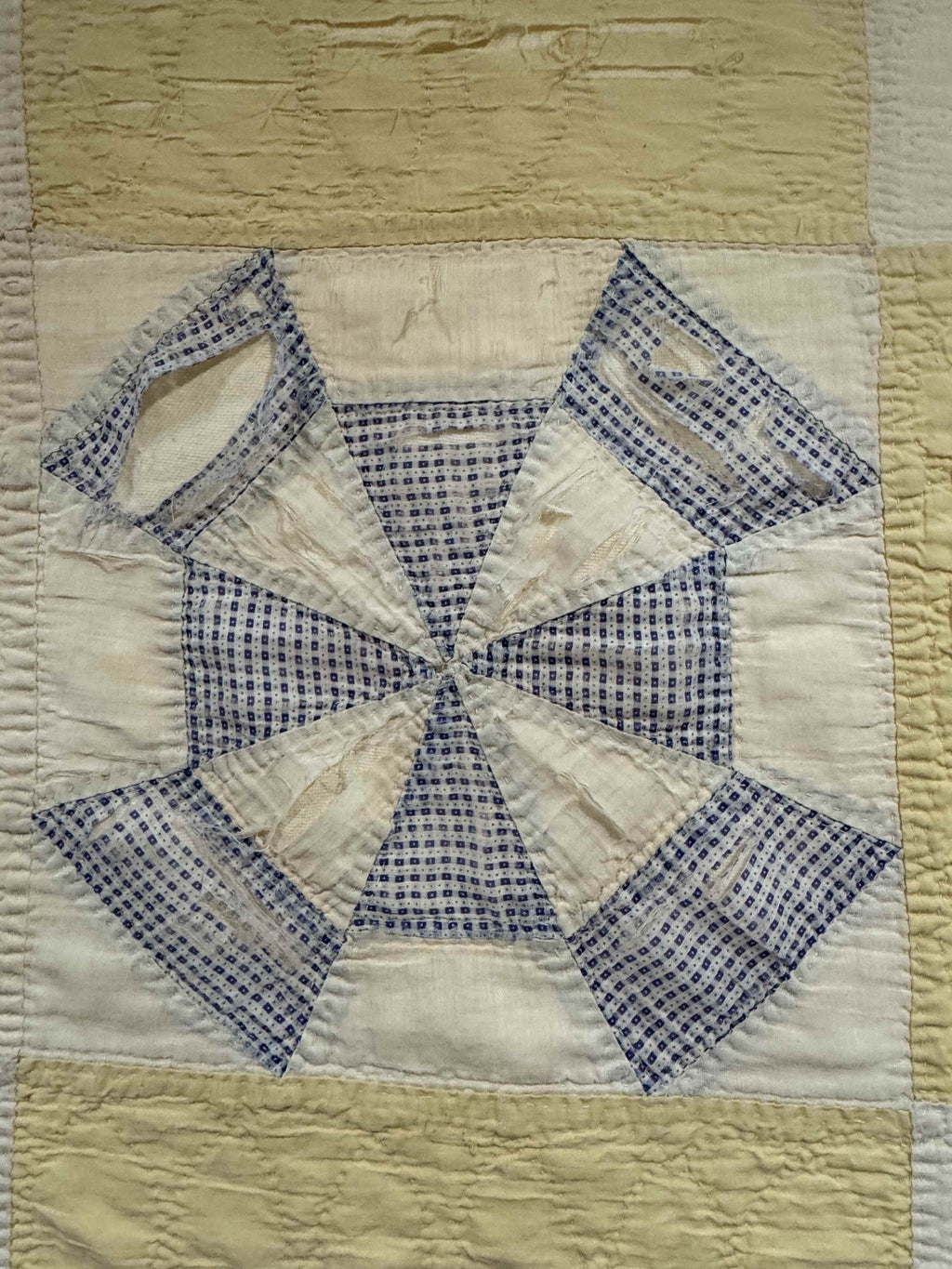 Vintage Quilt Amazing Windmill