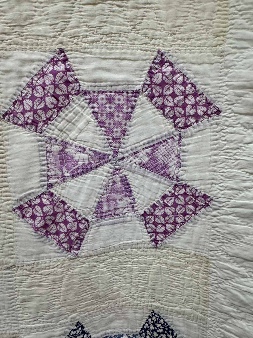 Vintage Quilt Amazing Windmill