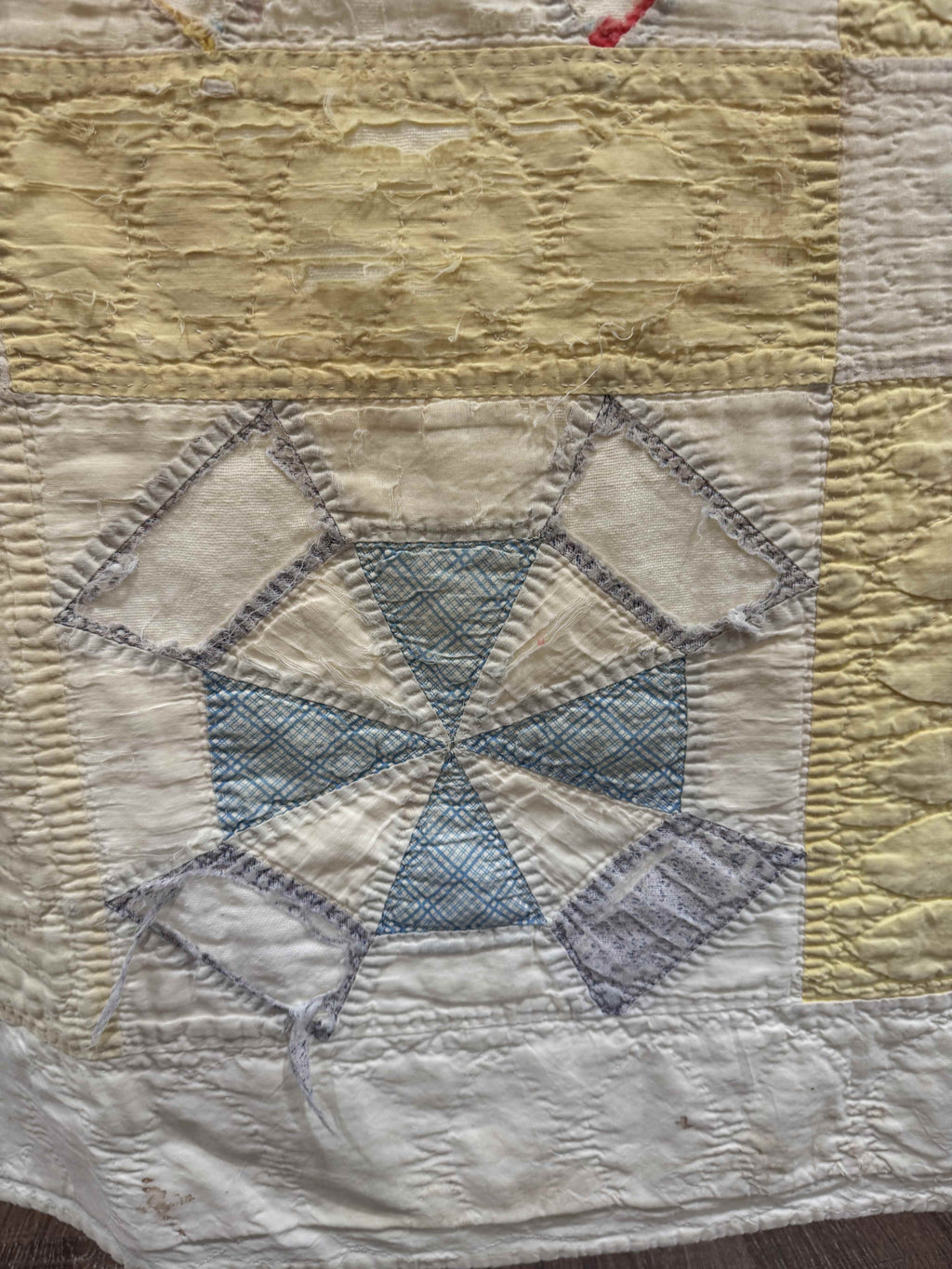 Vintage Quilt Amazing Windmill