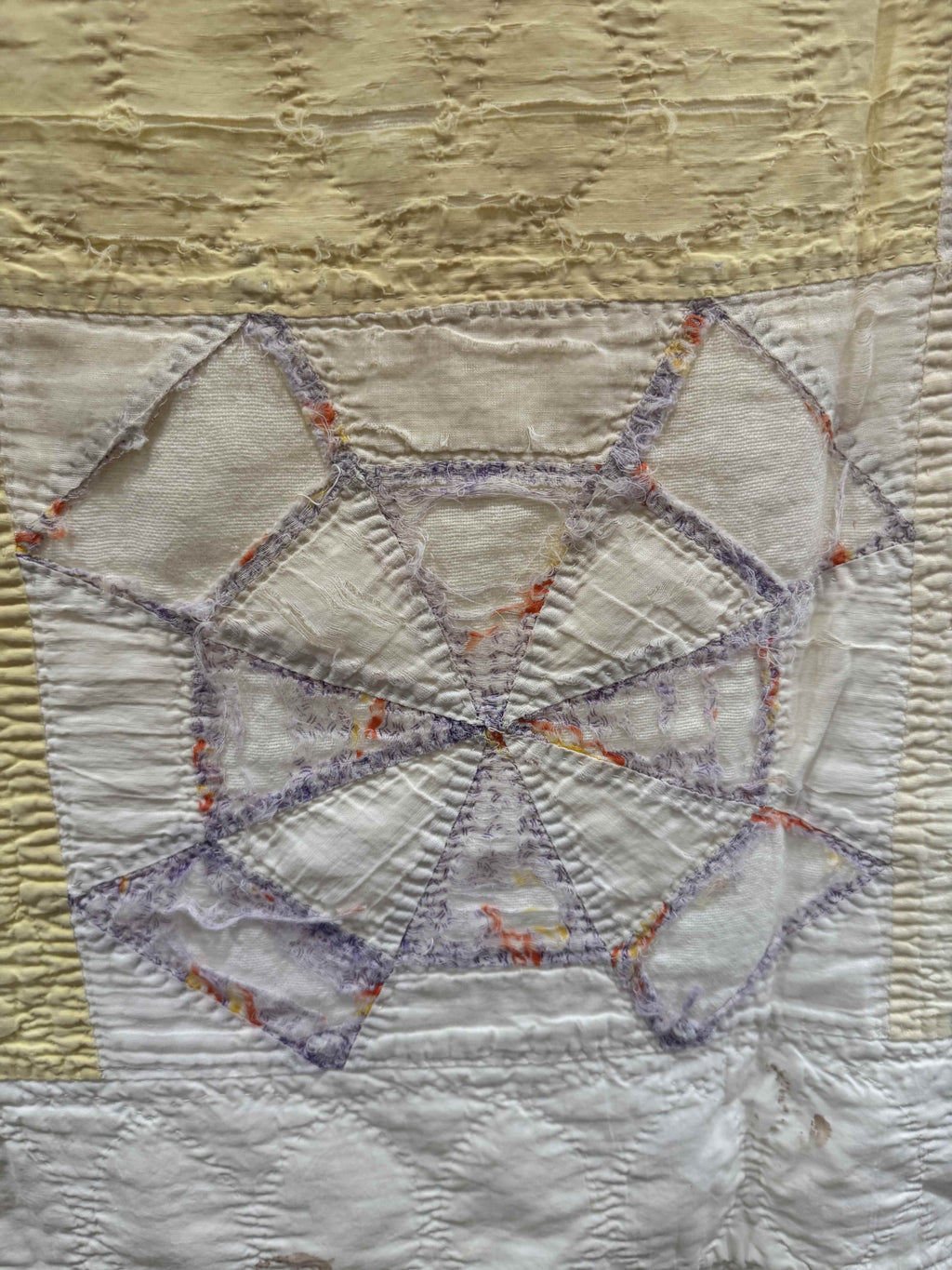 Vintage Quilt Amazing Windmill