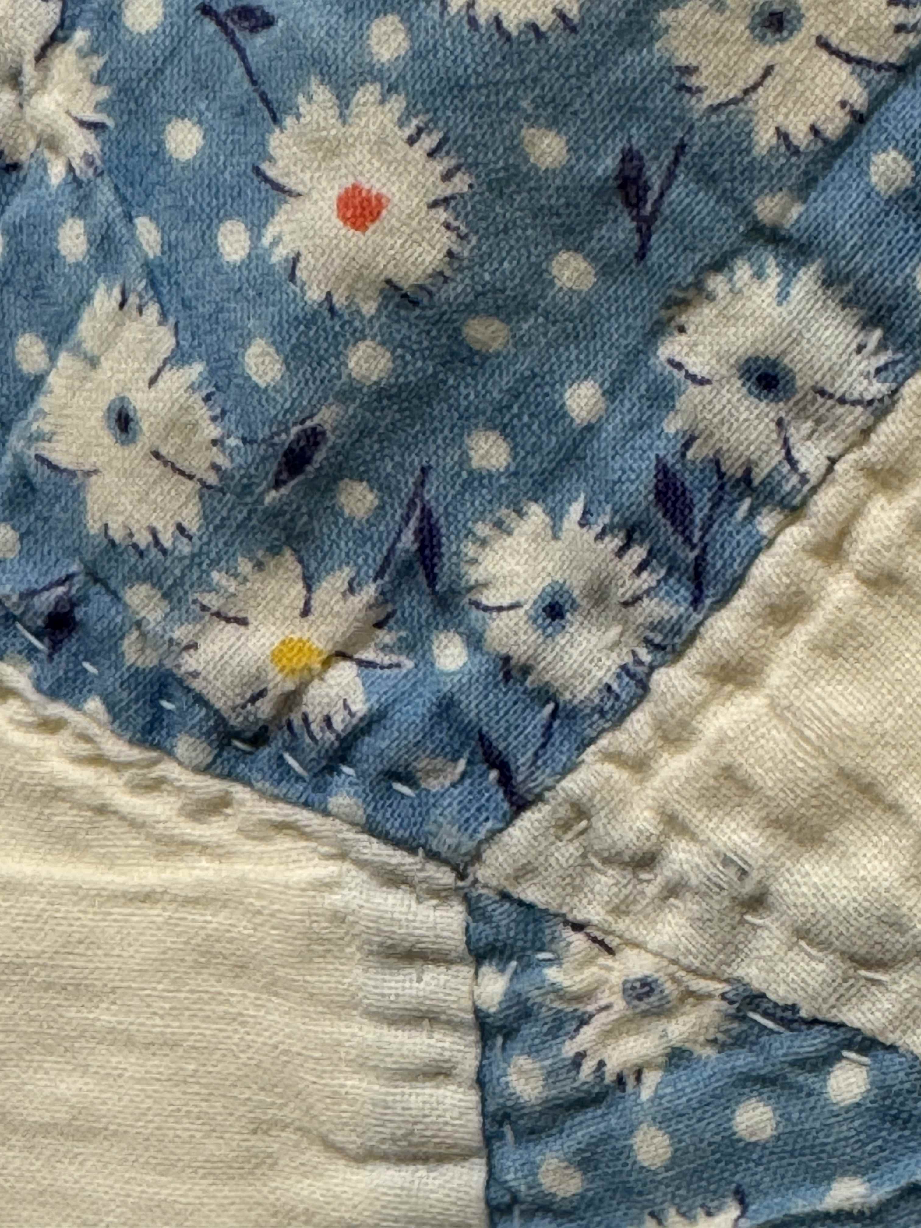 Vintage Quilt Amazing Windmill