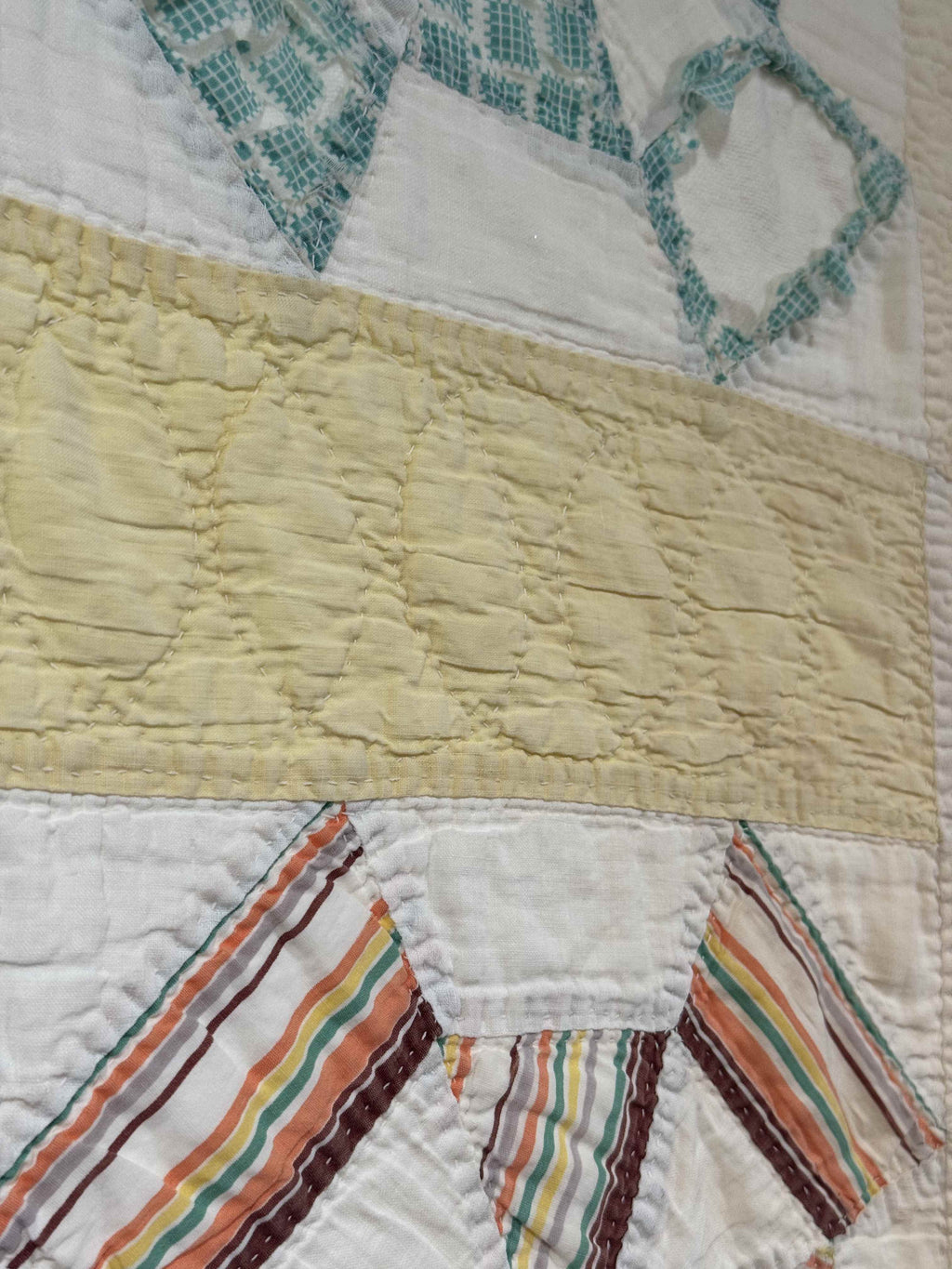 Vintage Quilt Amazing Windmill