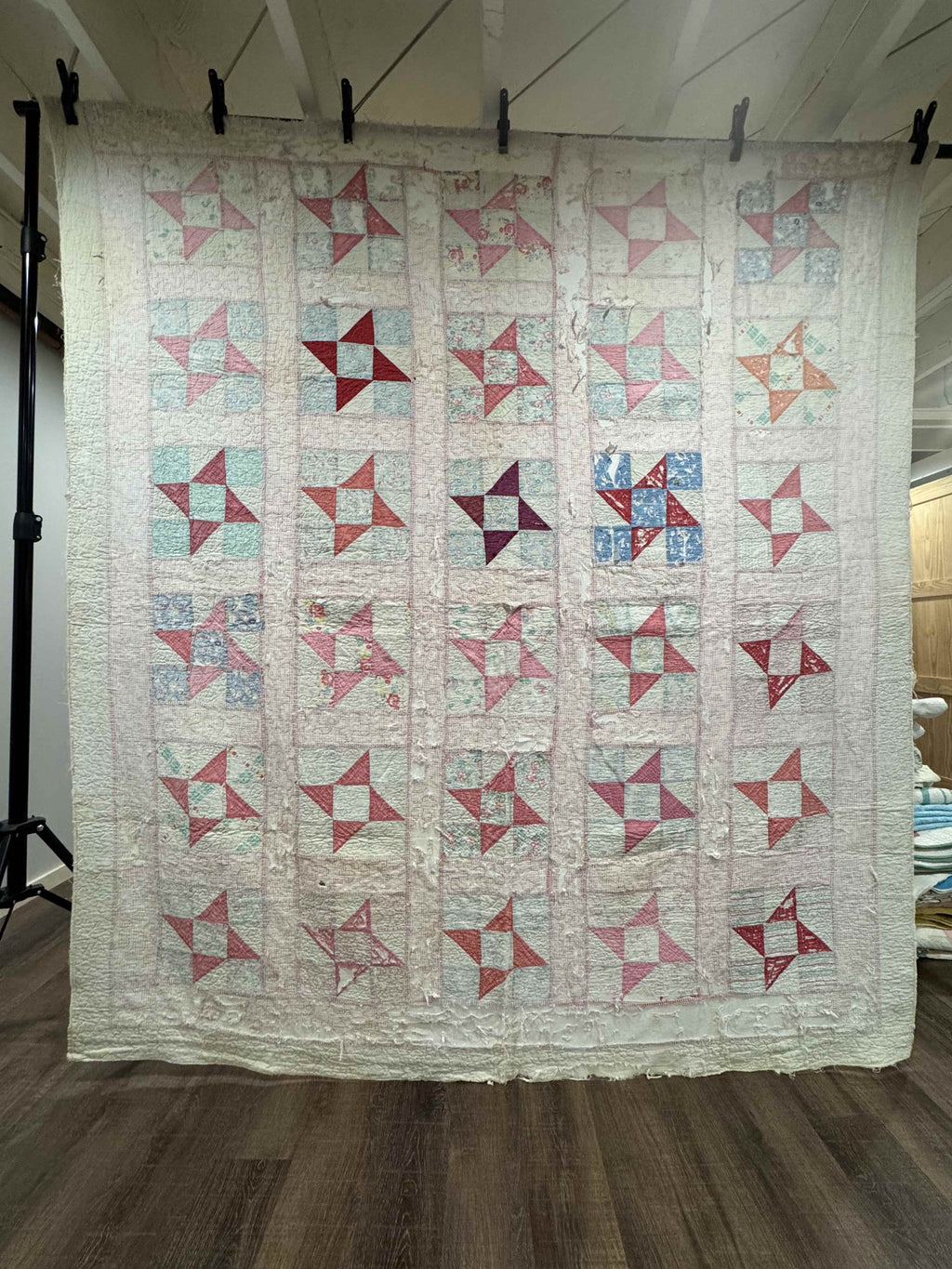 Vintage Quilt The Pin Wheel