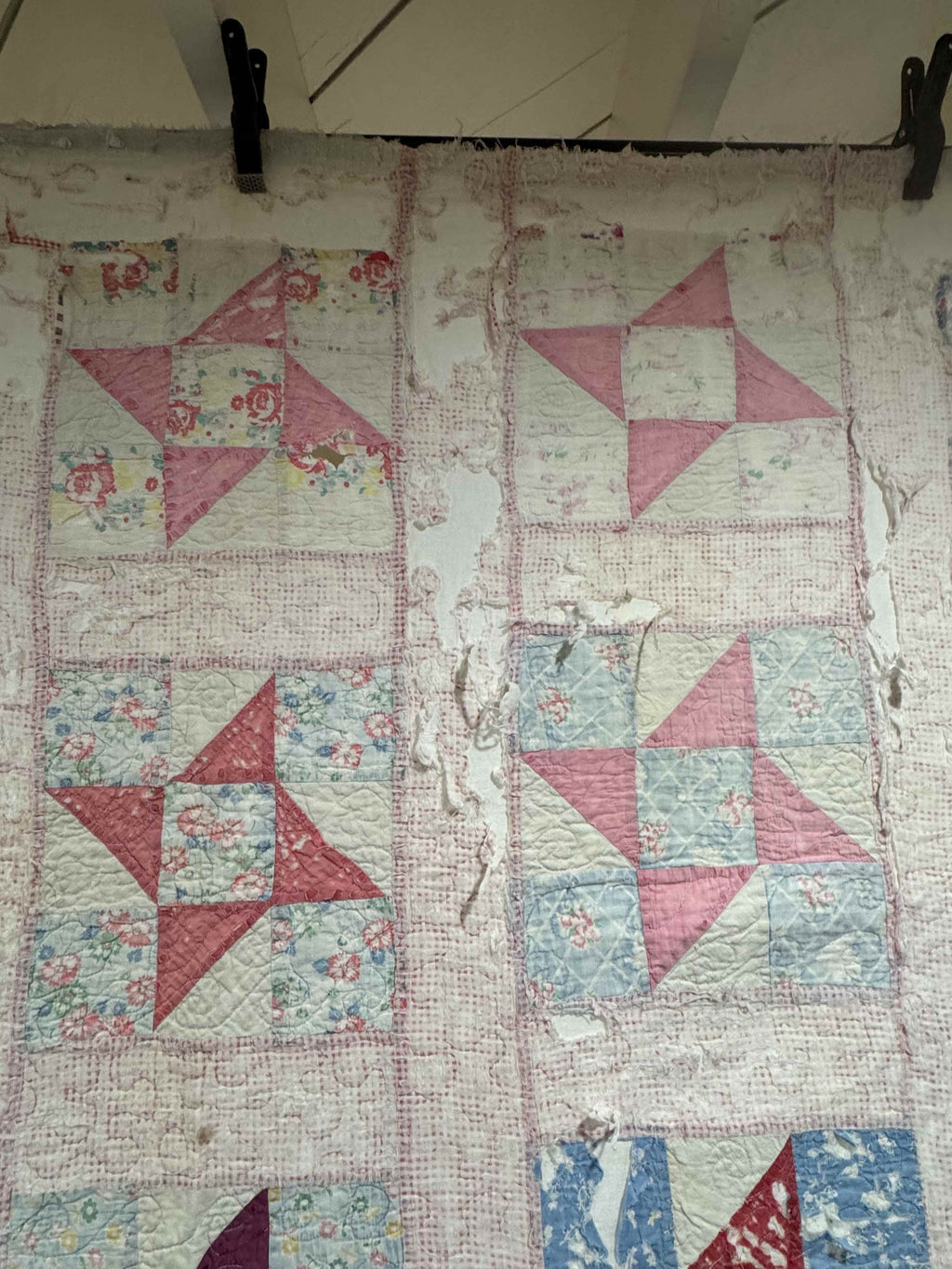 Vintage Quilt The Pin Wheel