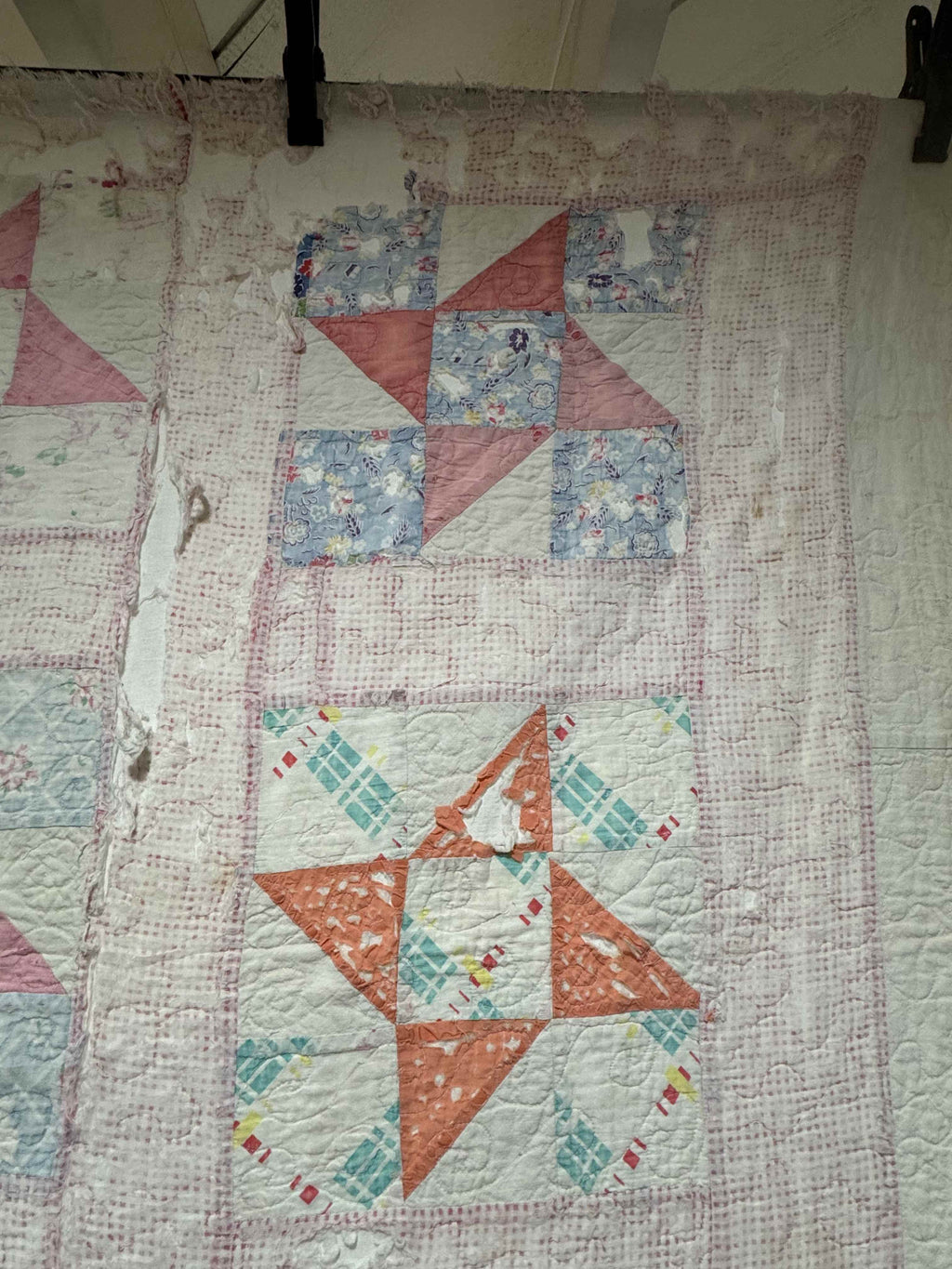 Vintage Quilt The Pin Wheel