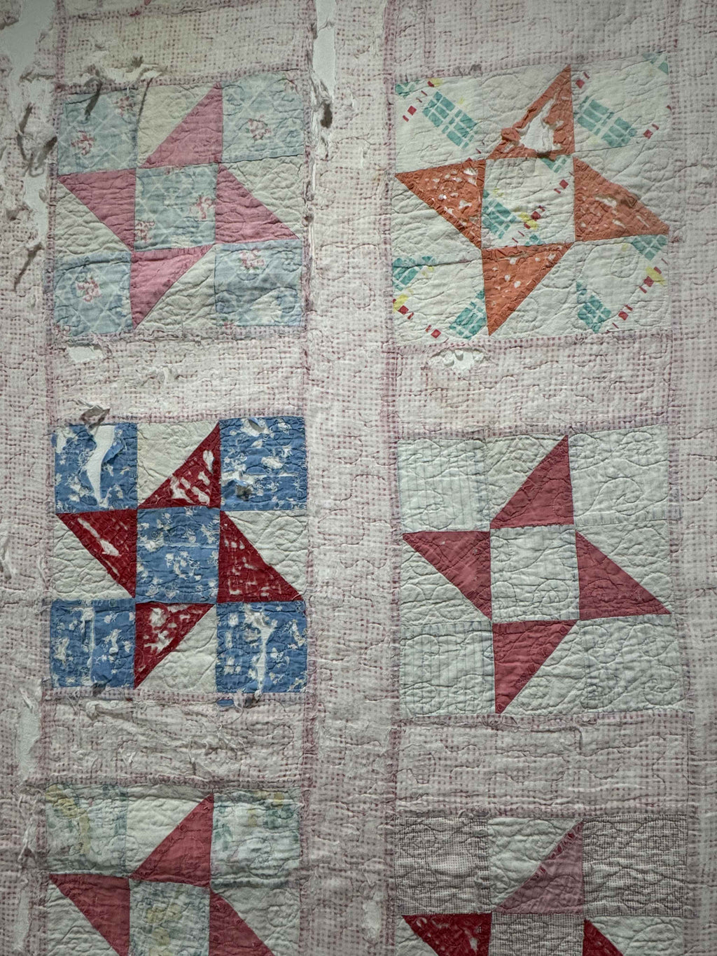 Vintage Quilt The Pin Wheel