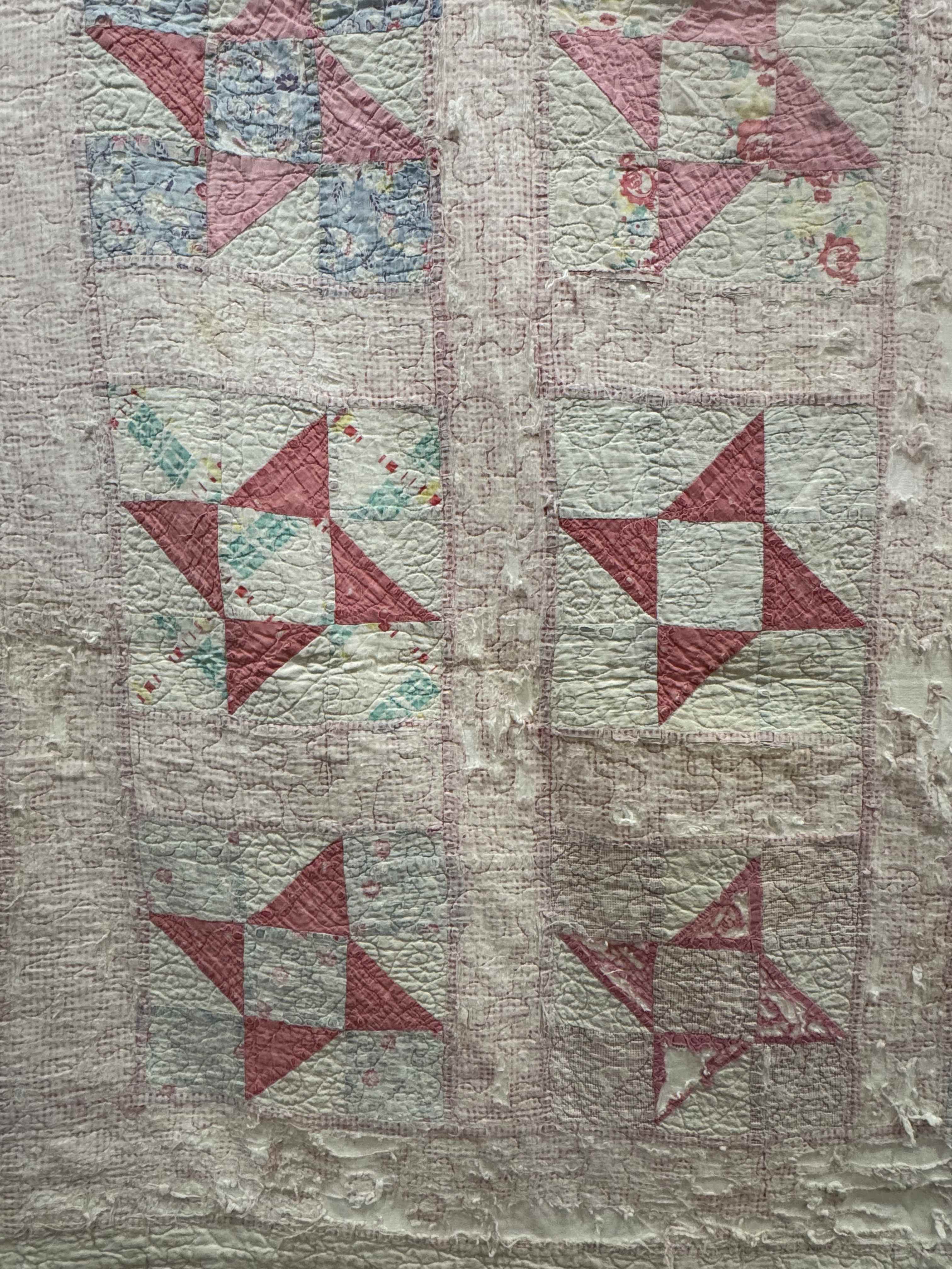 Vintage Quilt The Pin Wheel
