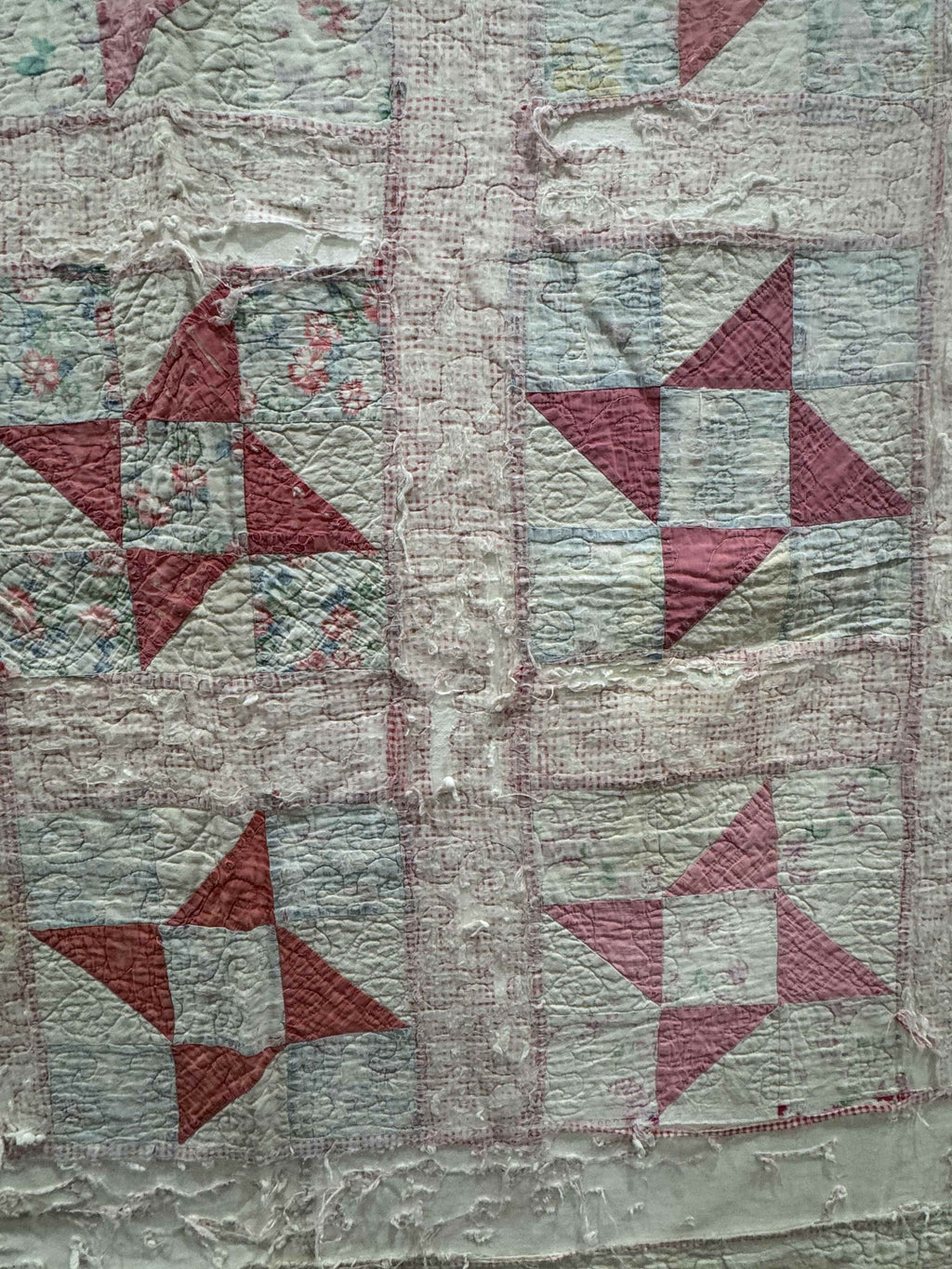 Vintage Quilt The Pin Wheel