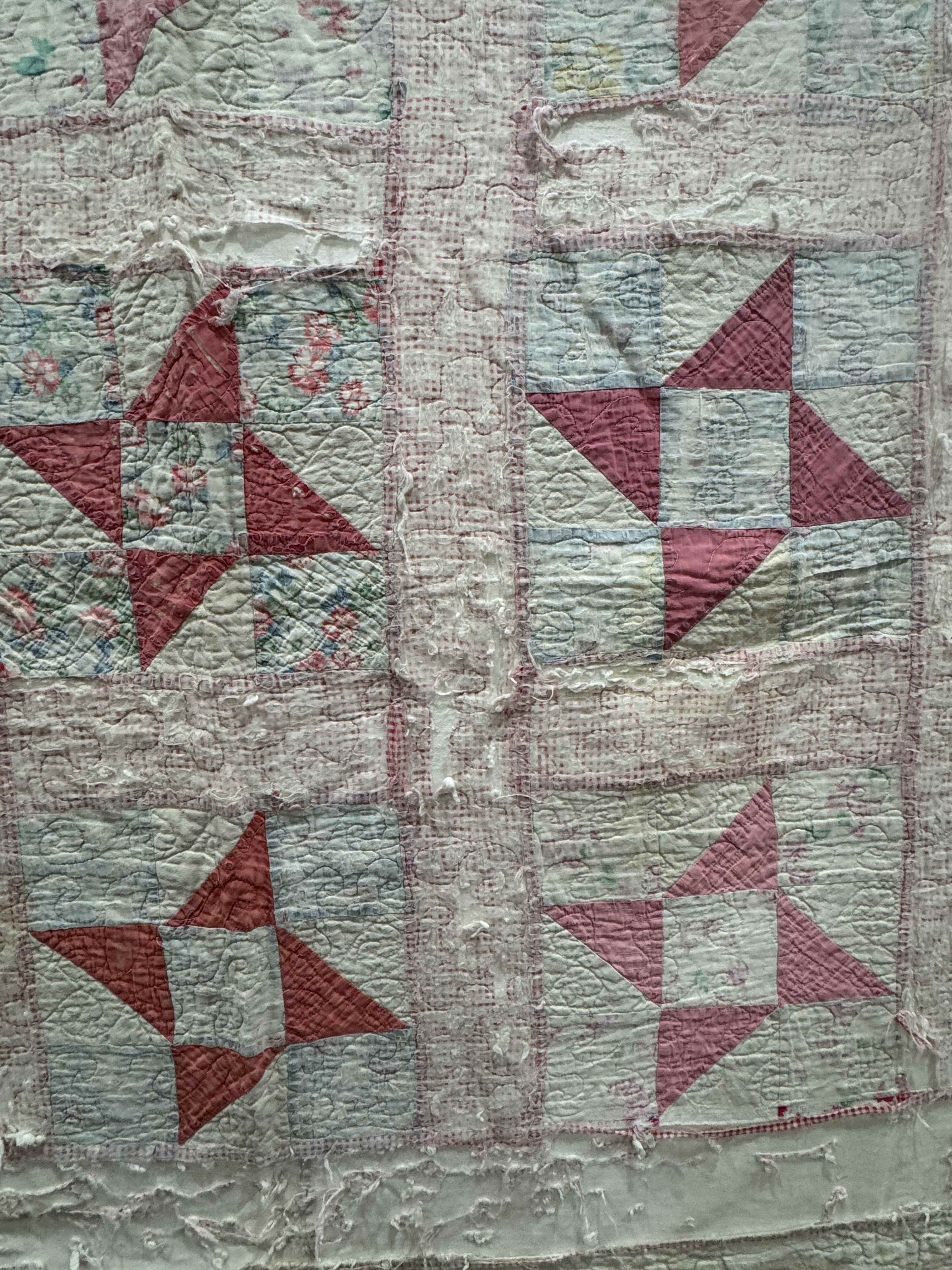 Vintage Quilt The Pin Wheel