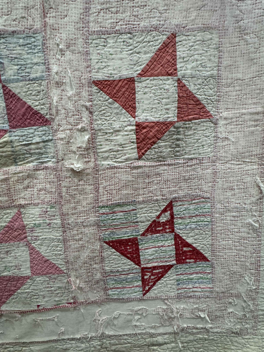Vintage Quilt The Pin Wheel