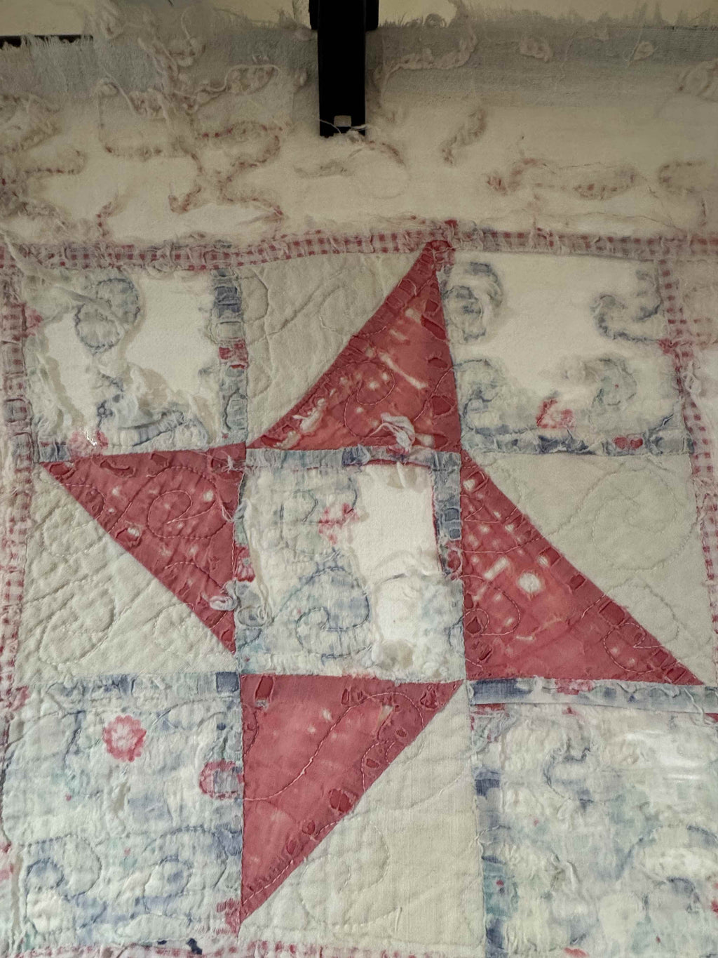 Vintage Quilt The Pin Wheel