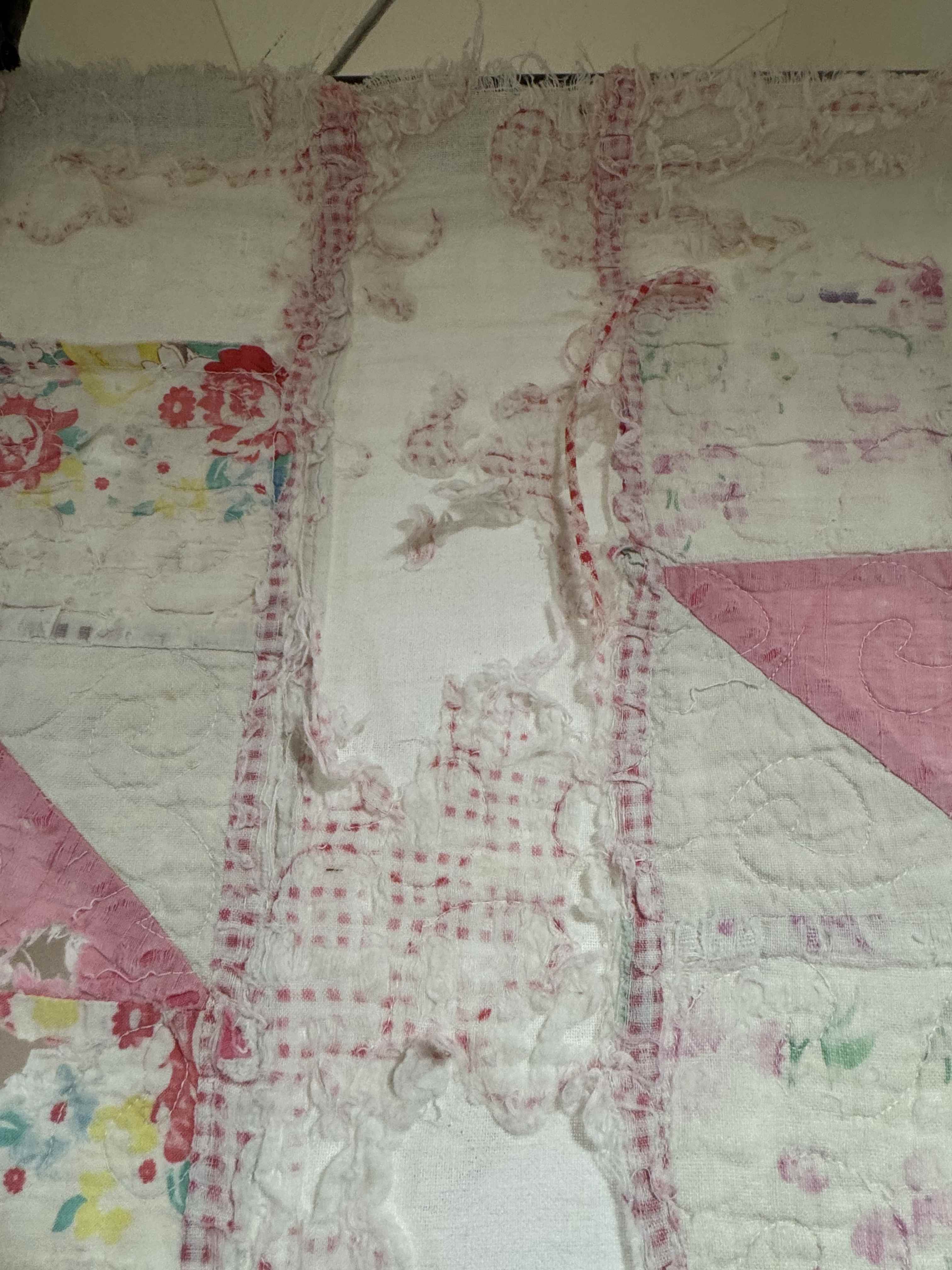 Vintage Quilt The Pin Wheel