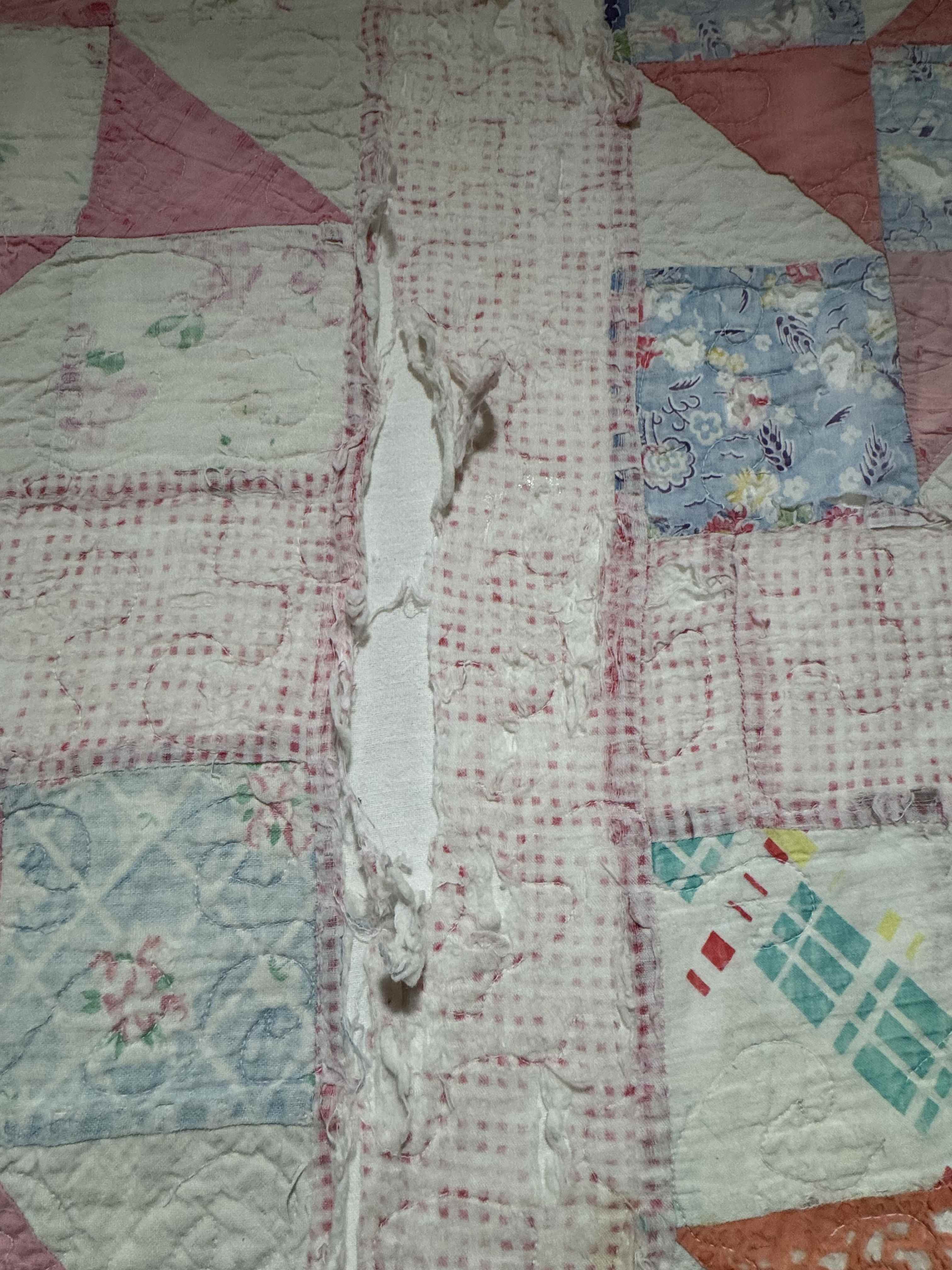 Vintage Quilt The Pin Wheel
