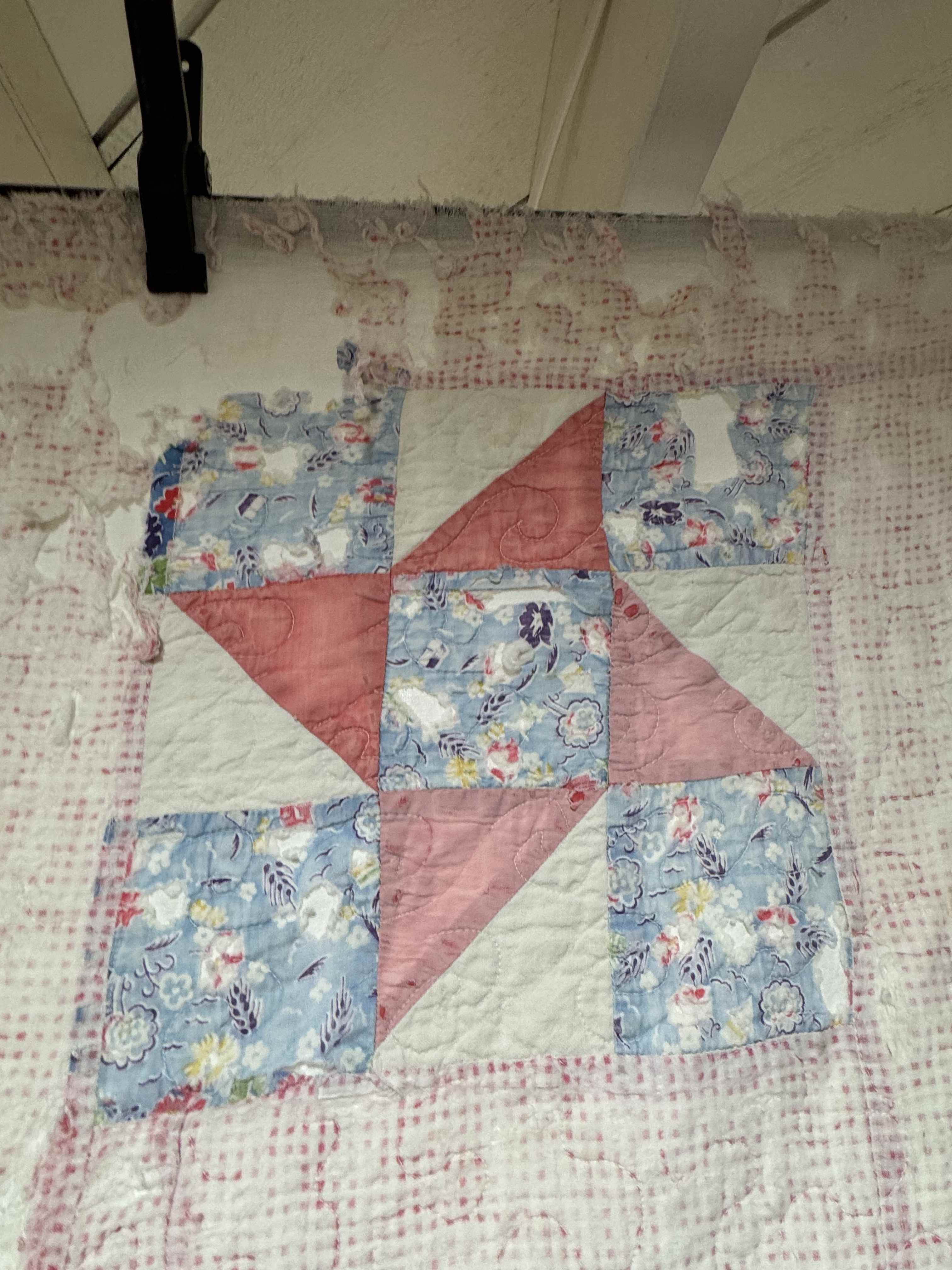 Vintage Quilt The Pin Wheel
