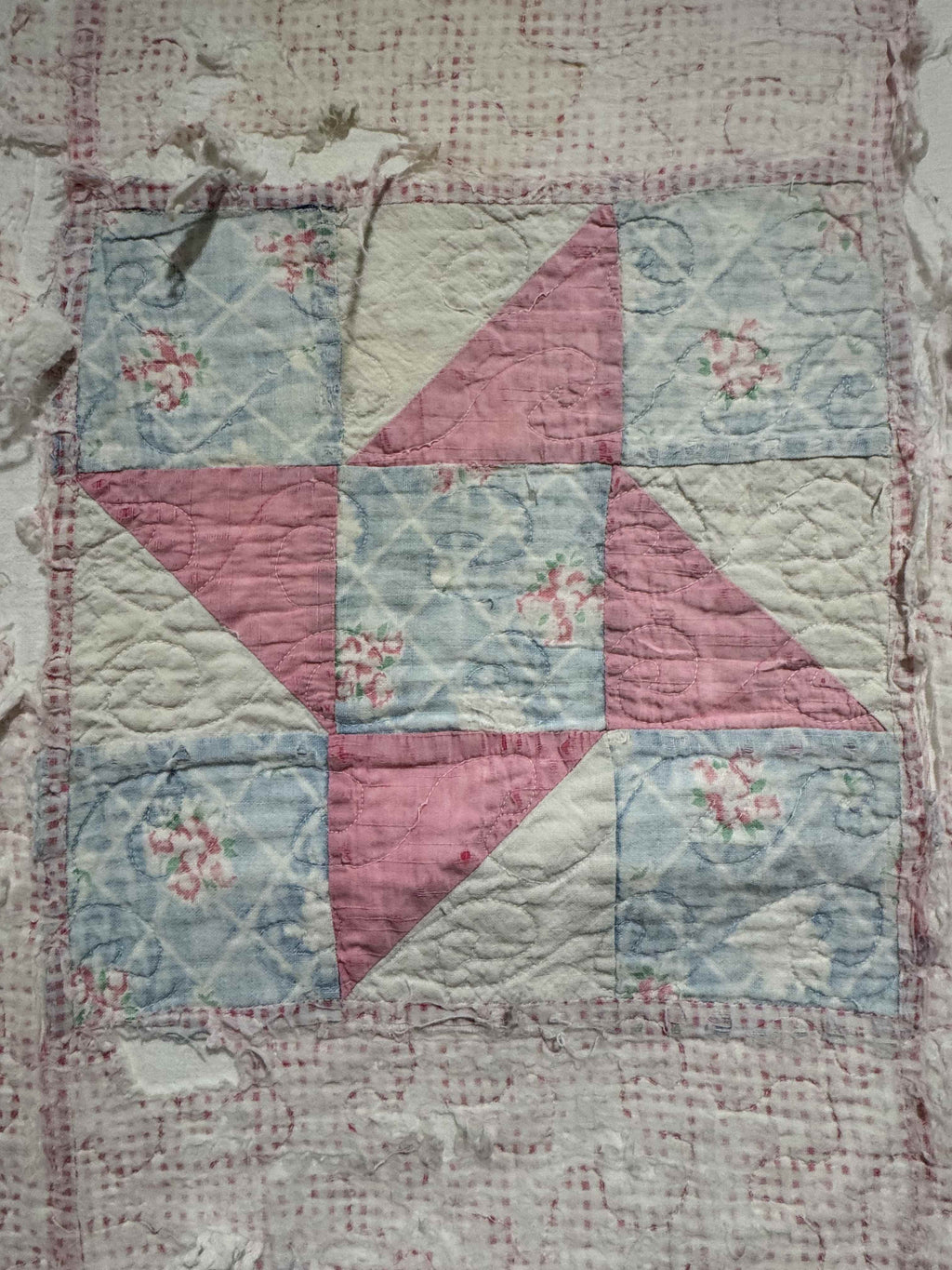 Vintage Quilt The Pin Wheel