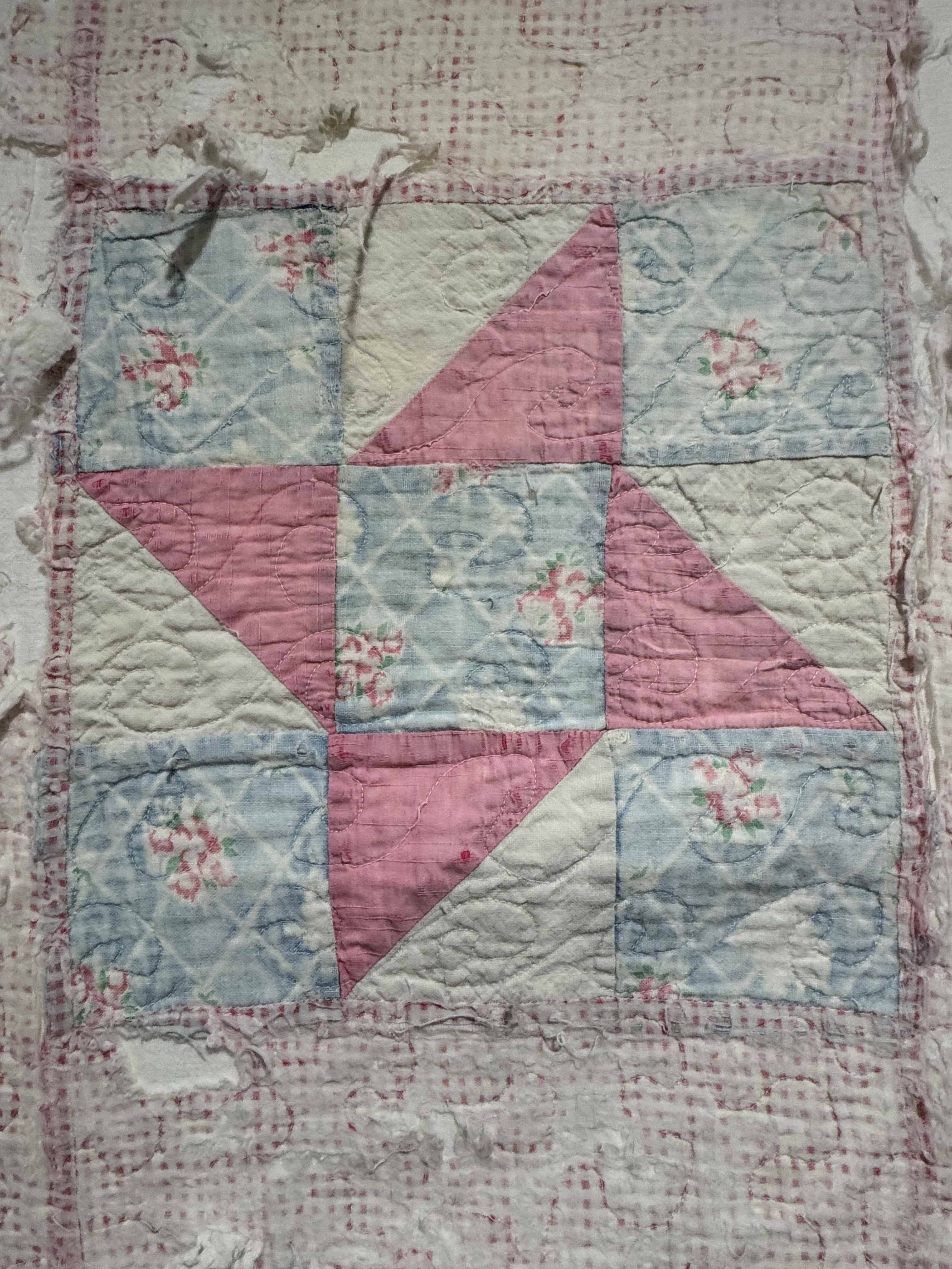 Vintage Quilt The Pin Wheel