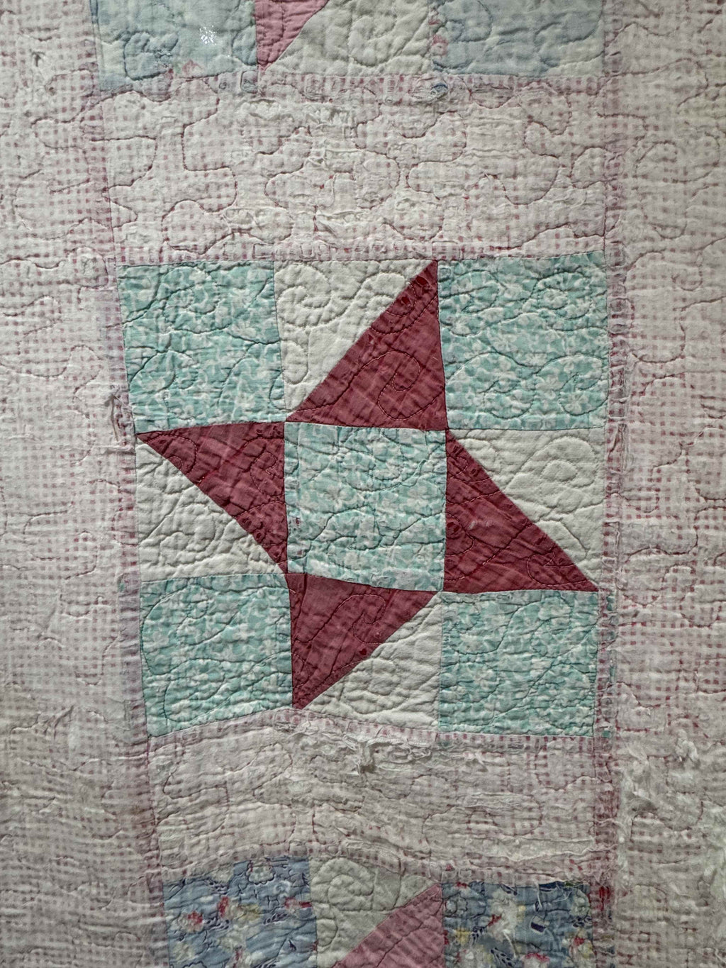 Vintage Quilt The Pin Wheel