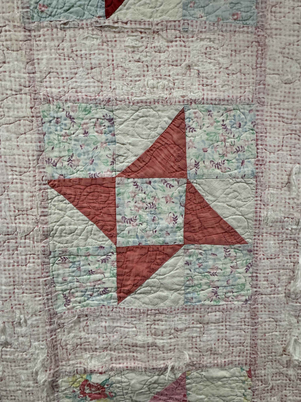 Vintage Quilt The Pin Wheel