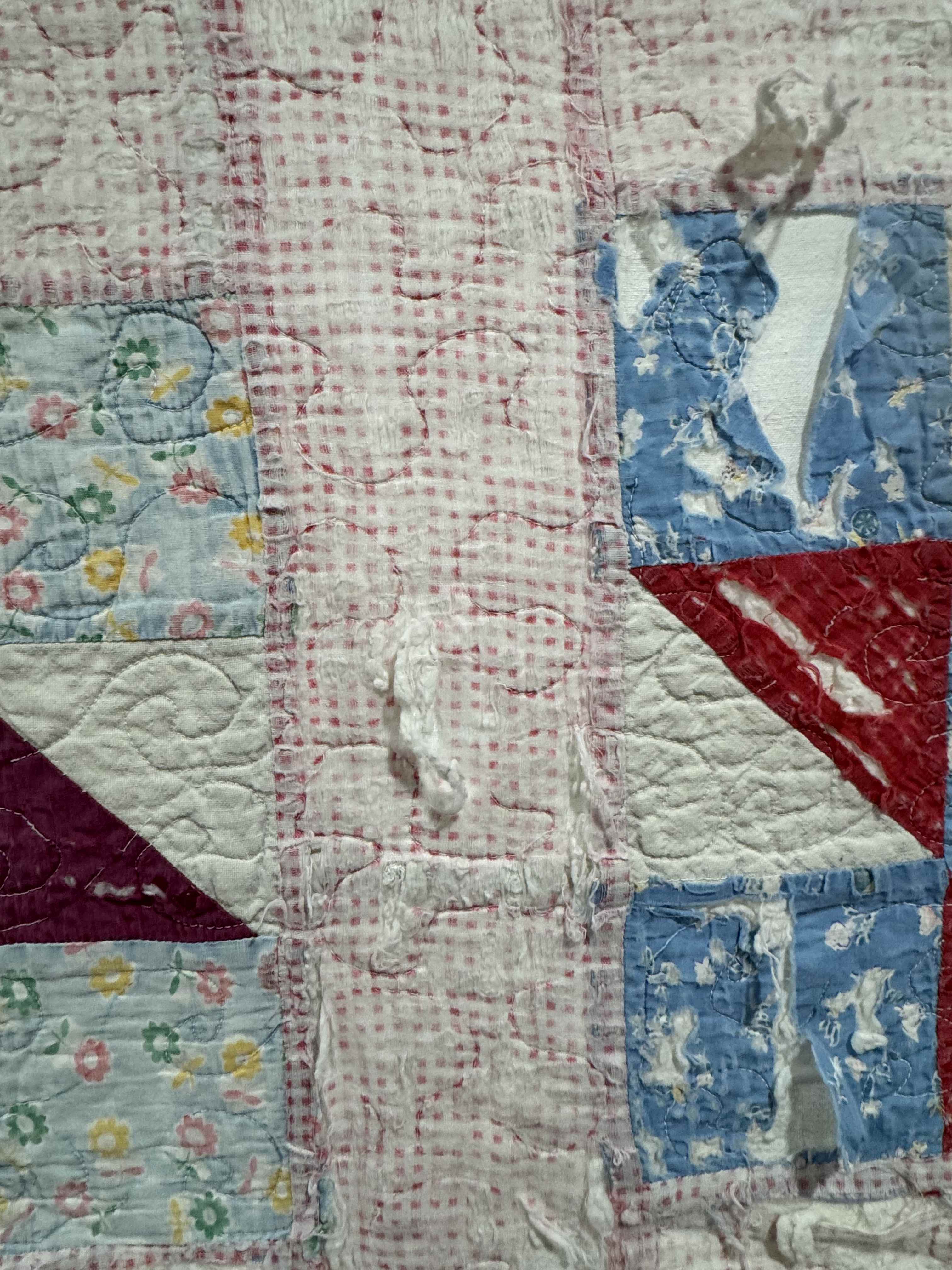 Vintage Quilt The Pin Wheel
