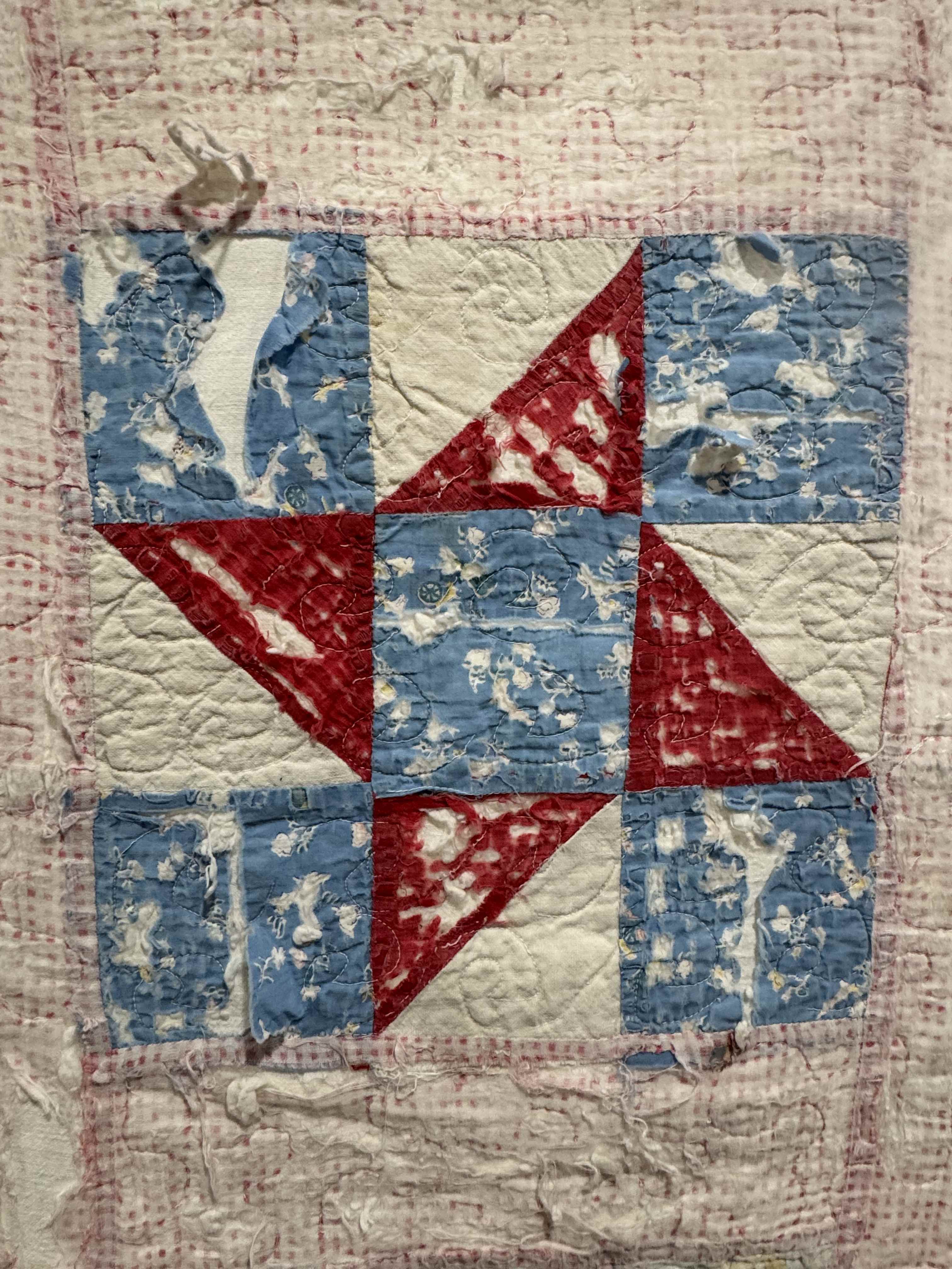 Vintage Quilt The Pin Wheel