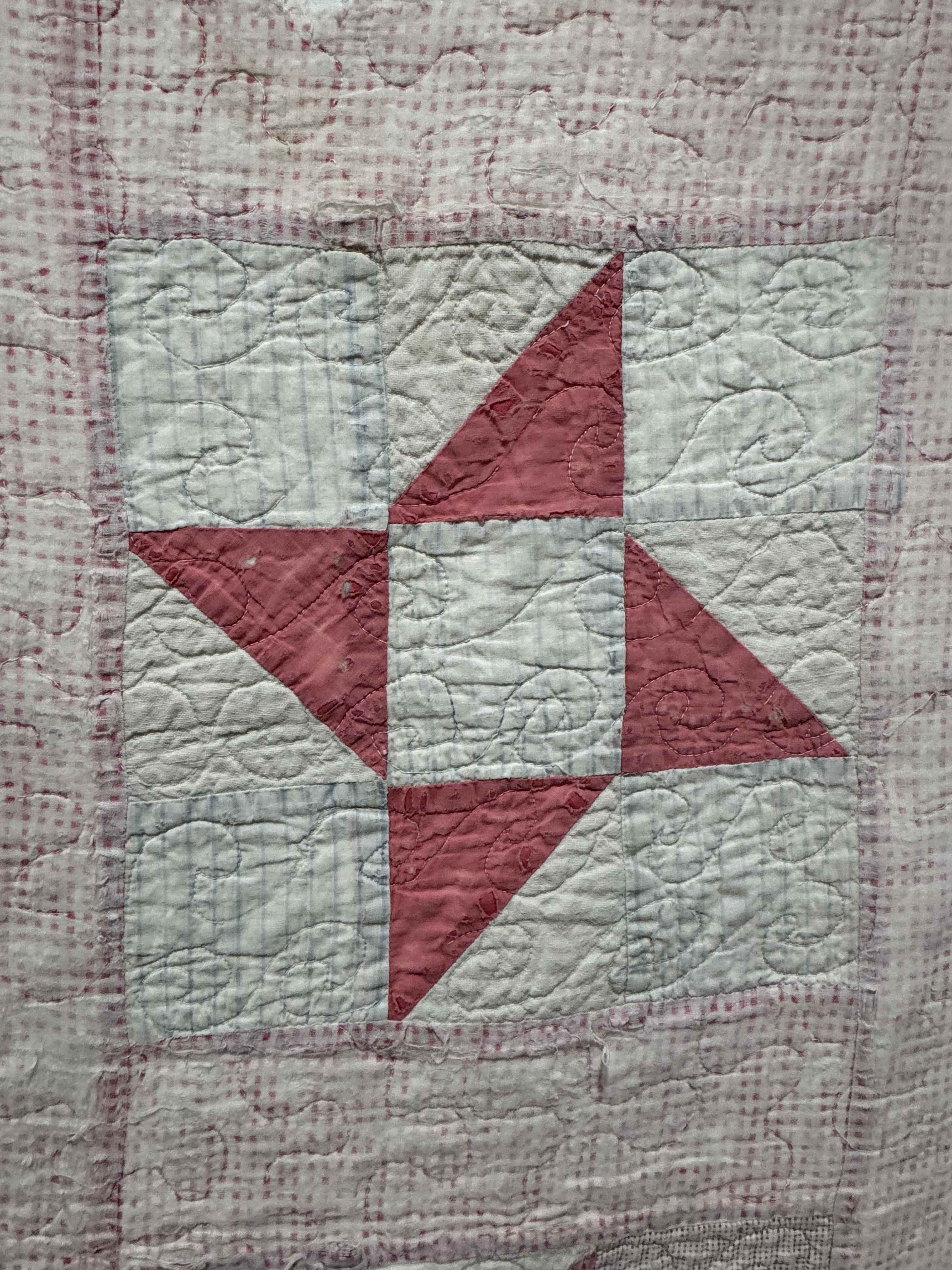 Vintage Quilt The Pin Wheel
