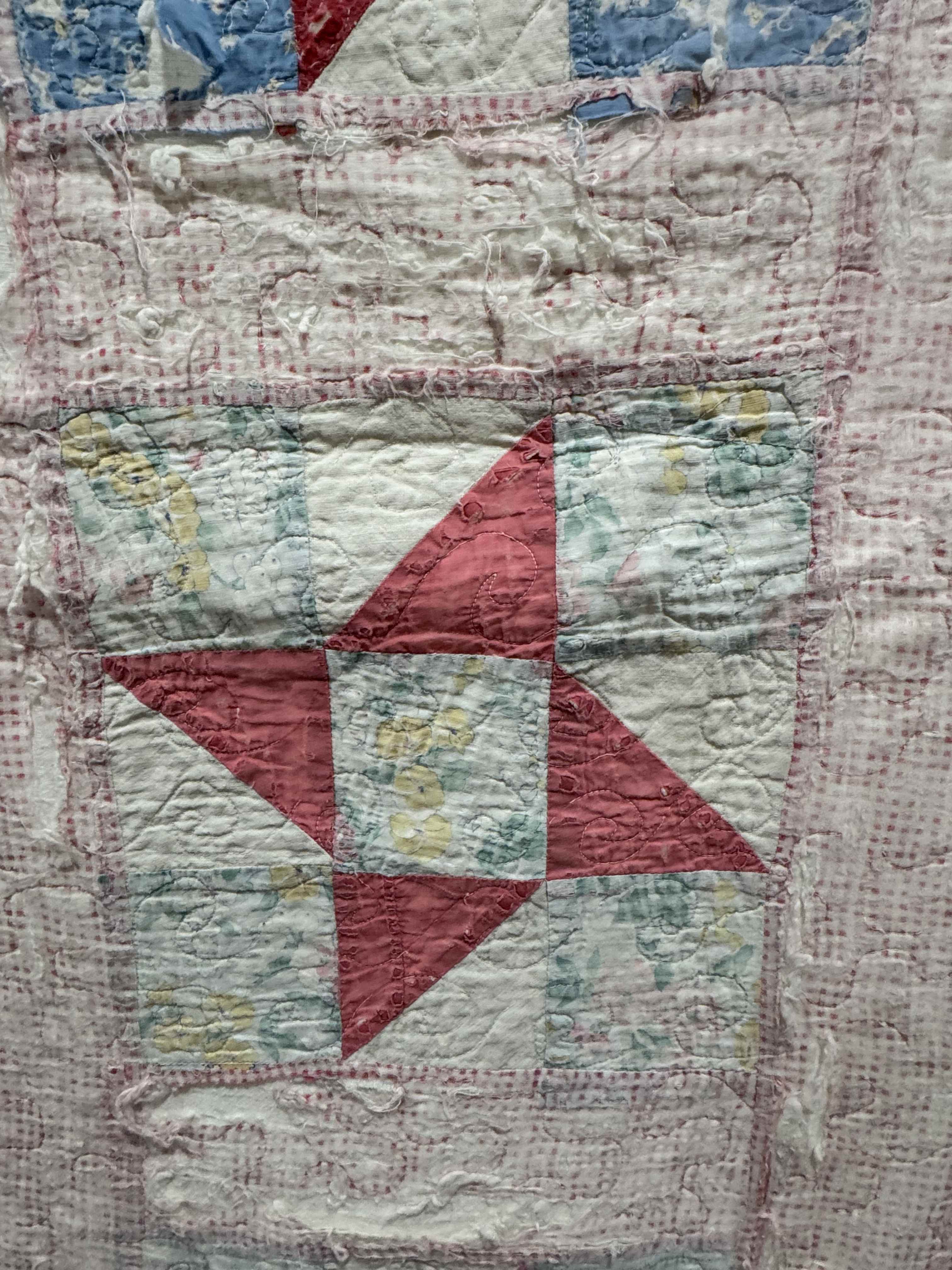 Vintage Quilt The Pin Wheel