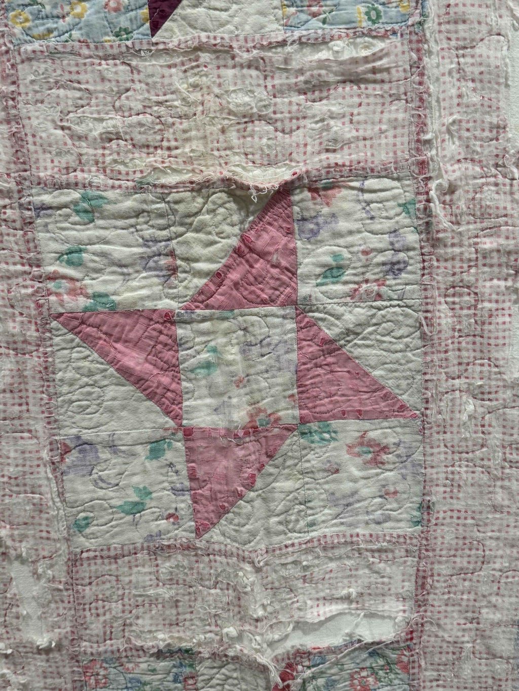 Vintage Quilt The Pin Wheel