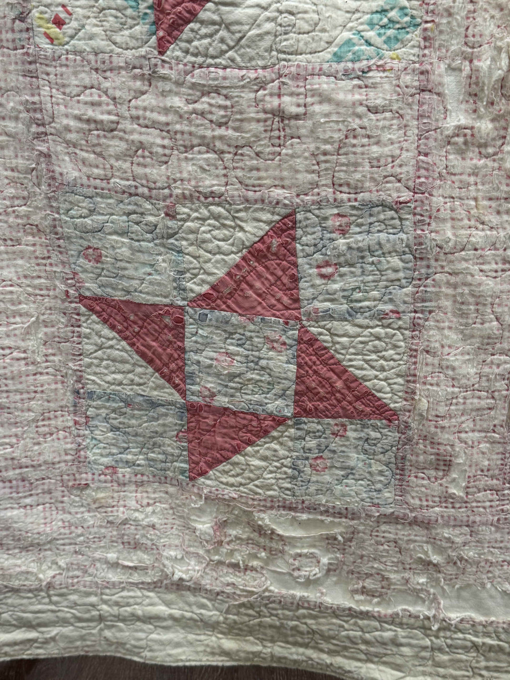 Vintage Quilt The Pin Wheel