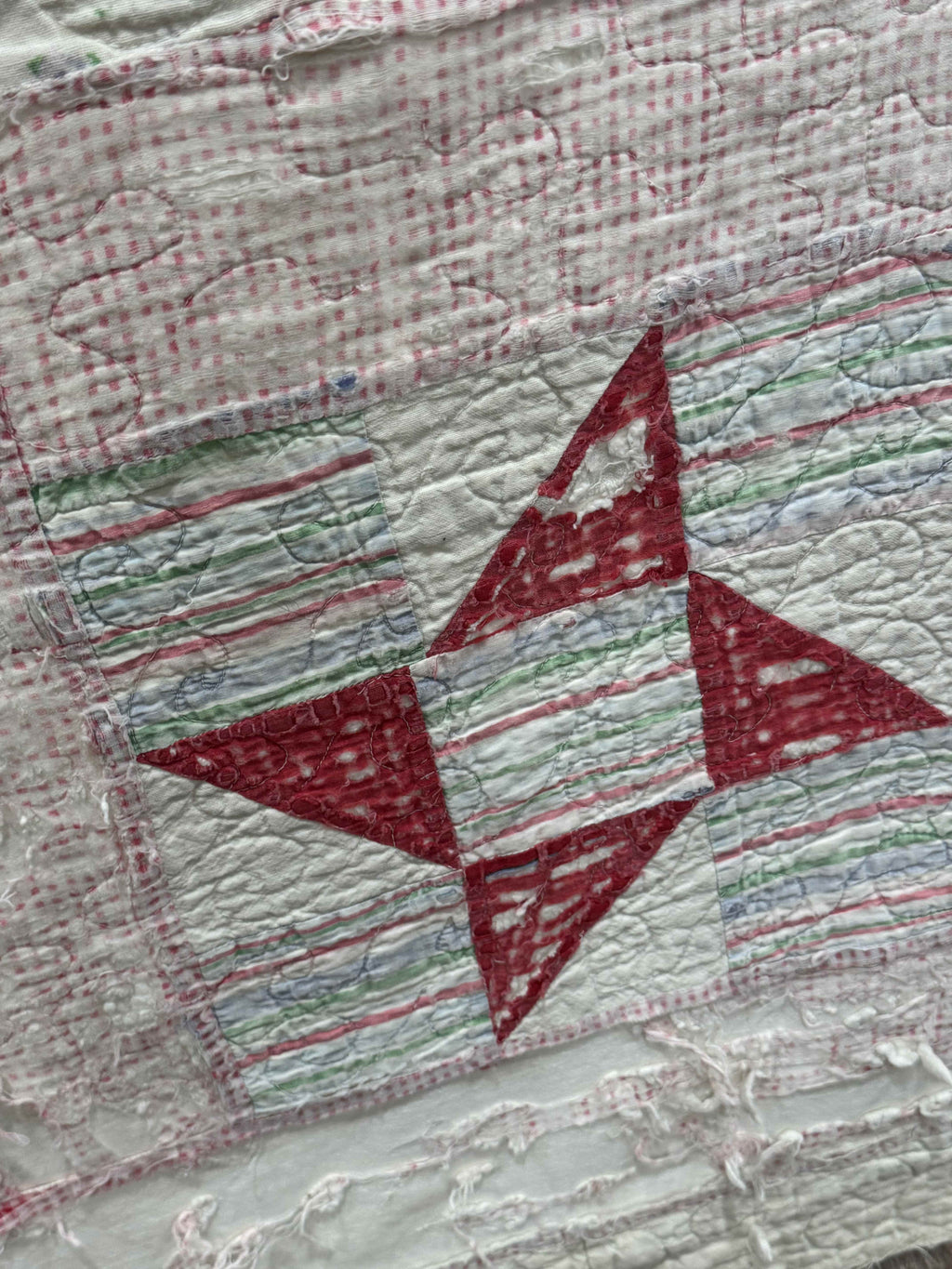 Vintage Quilt The Pin Wheel