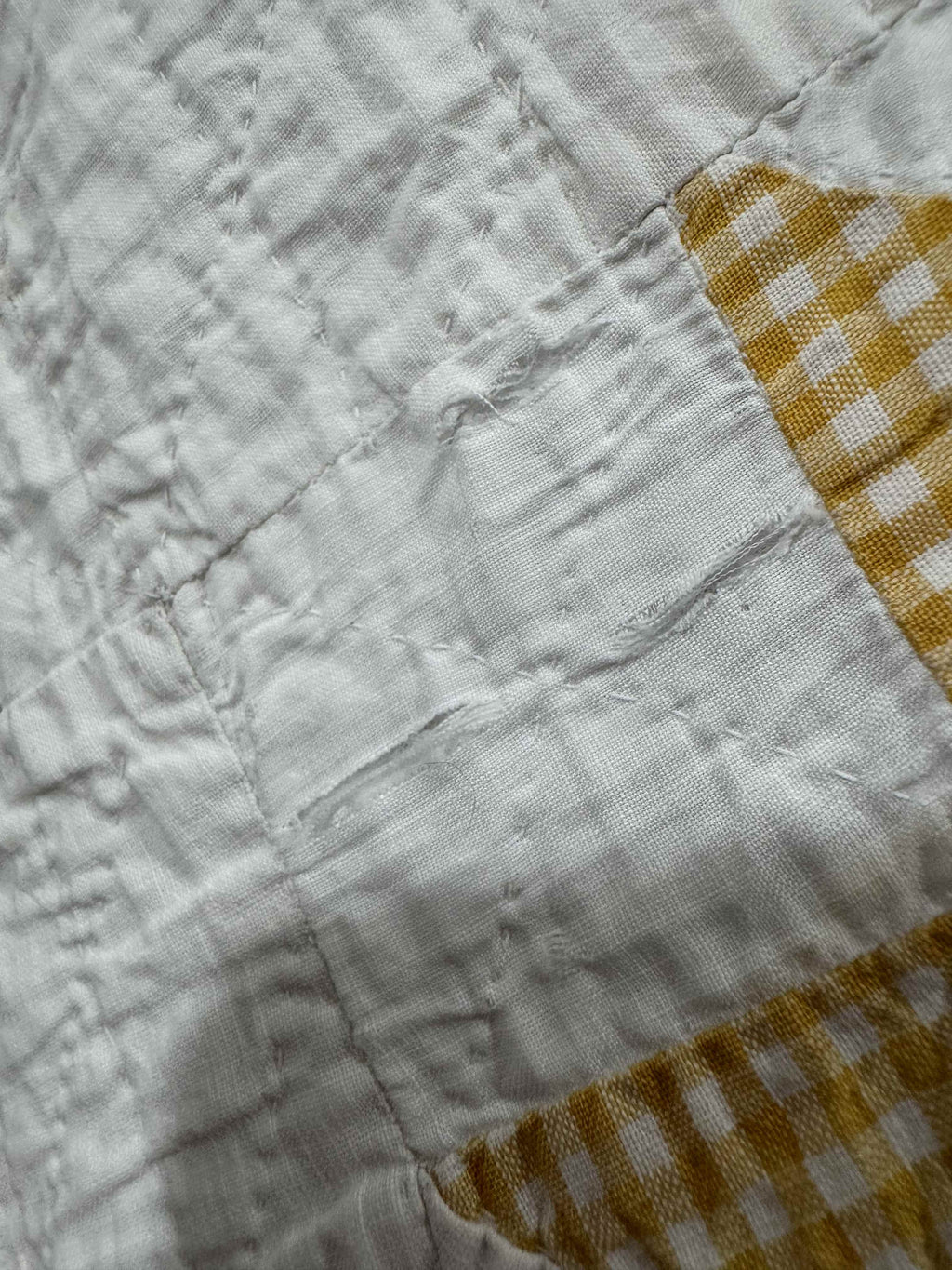 ** SOLD Vintage Quilt Sawtooth Square SOLD**